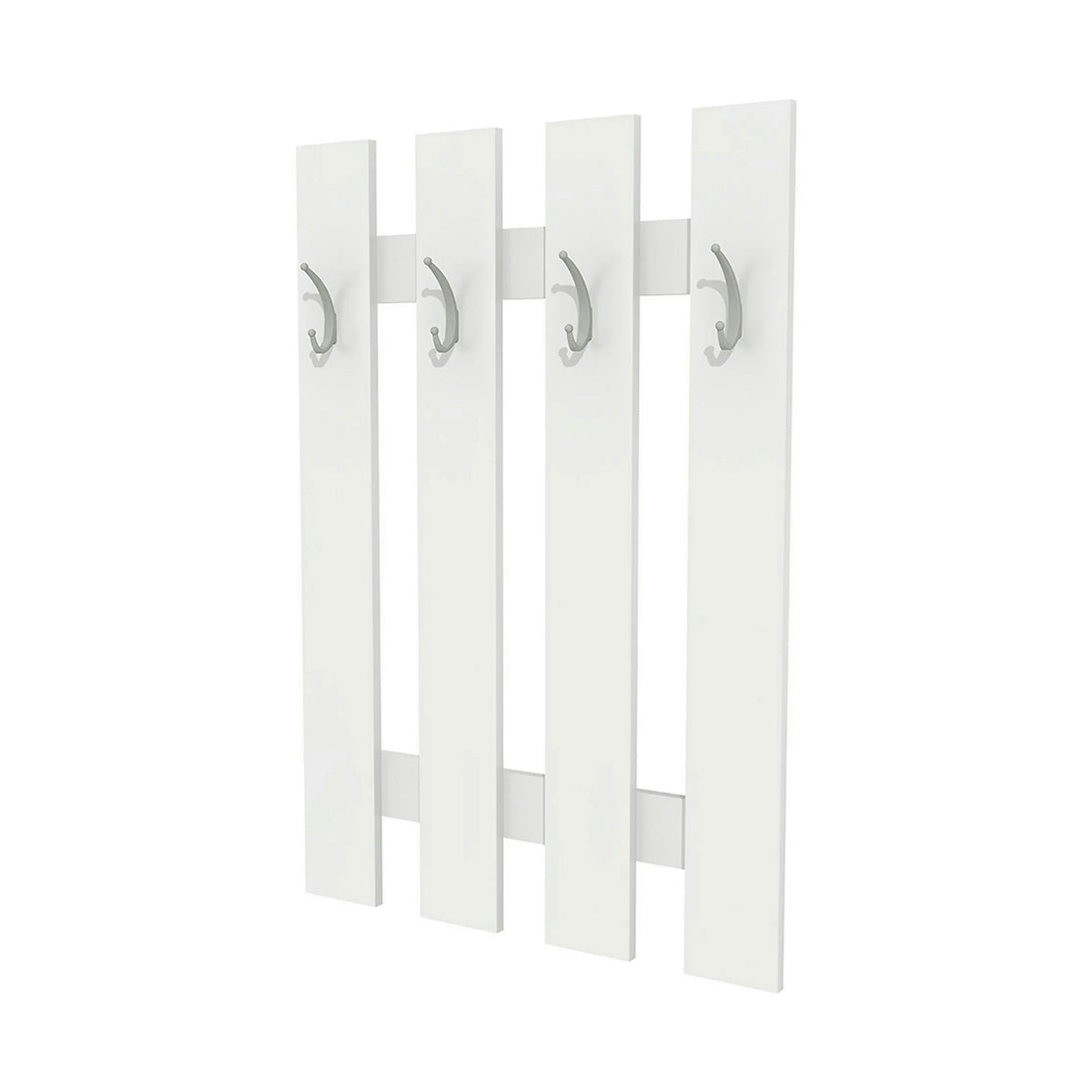 Cuier de perete KORADO NEW KV11, alb, PAL, 70x3x100 cm