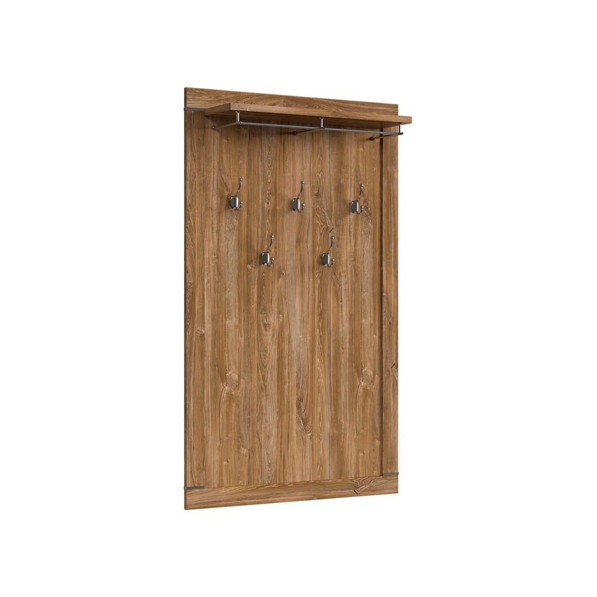 Cuier hol GENT, stejar stirling, PAL, 101x24x168 cm
