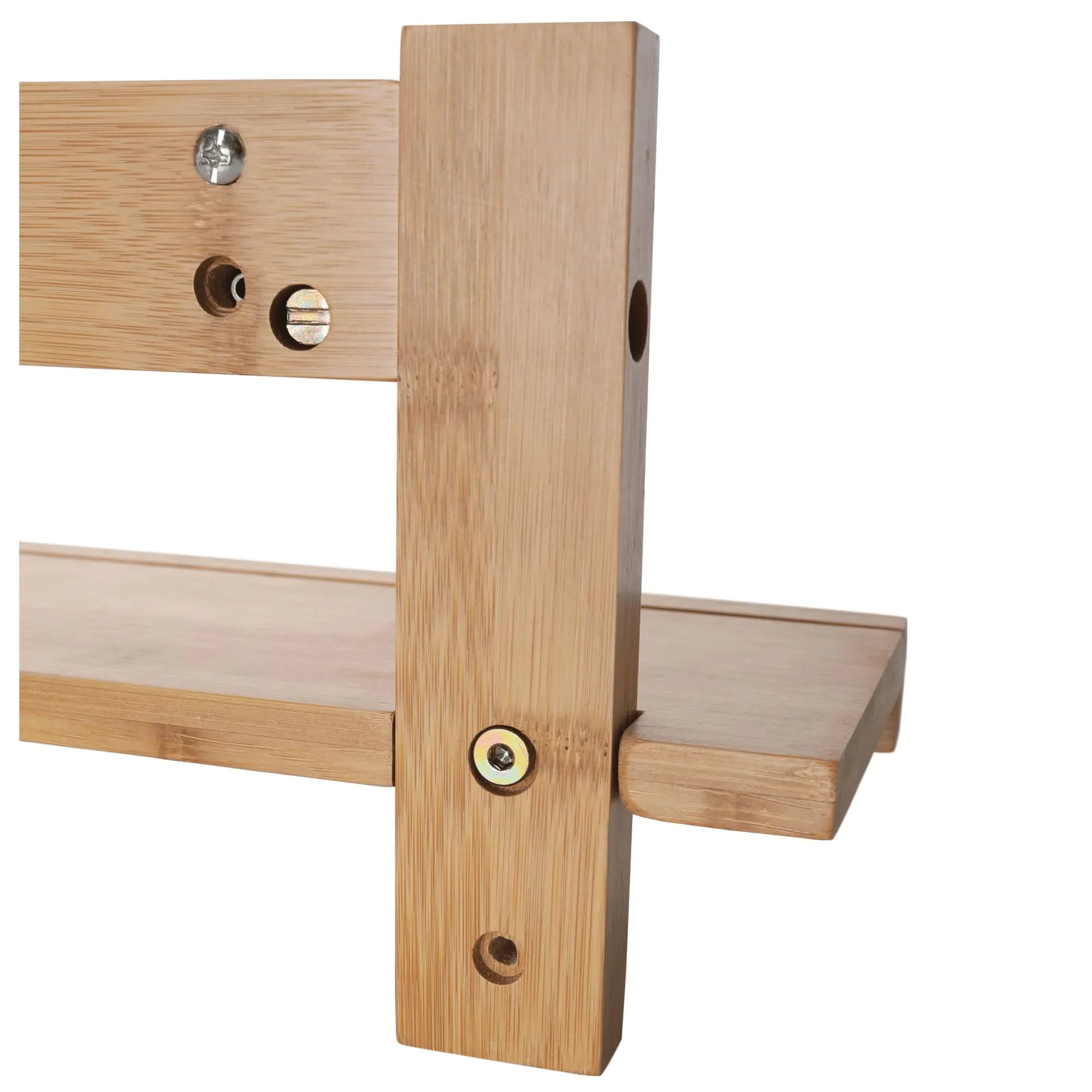 Cuier JODA TYP 1, stejar, bambus/otel, 79x8x12 cm