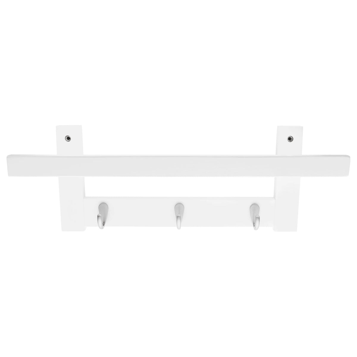 Cuier JODA TYP 2, alb, bambus/otel, 49x8x12 cm