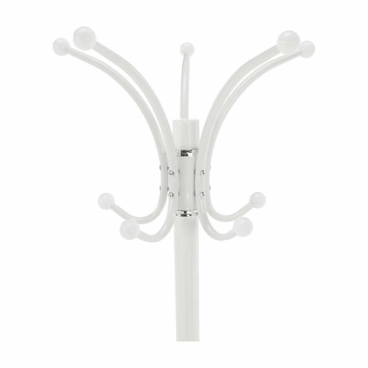 Cuier pom ALAN NEW, alb, metal/marmura, 37x175 cm