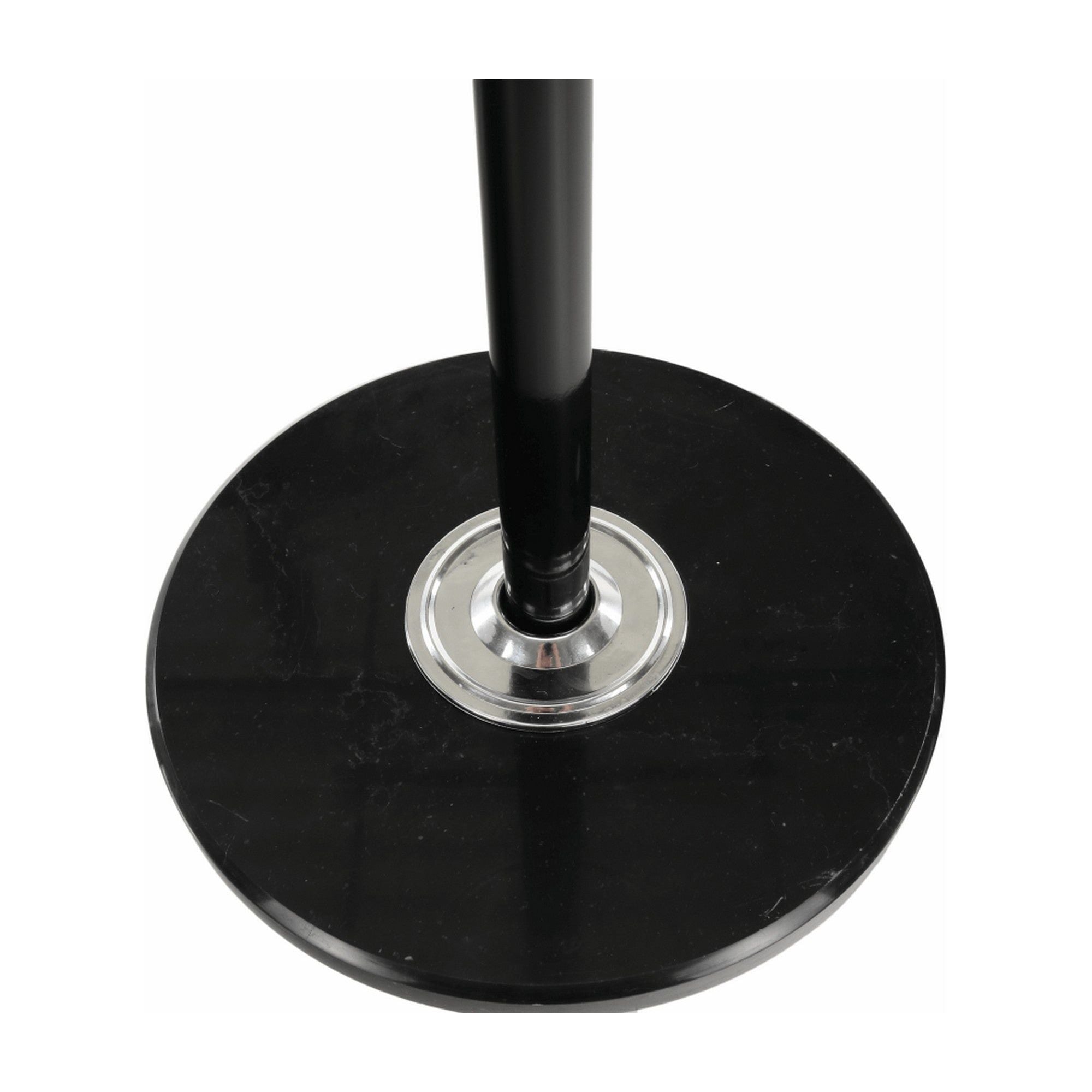 Cuier pom ALAN NEW, negru, metal/marmura, 37x175 cm