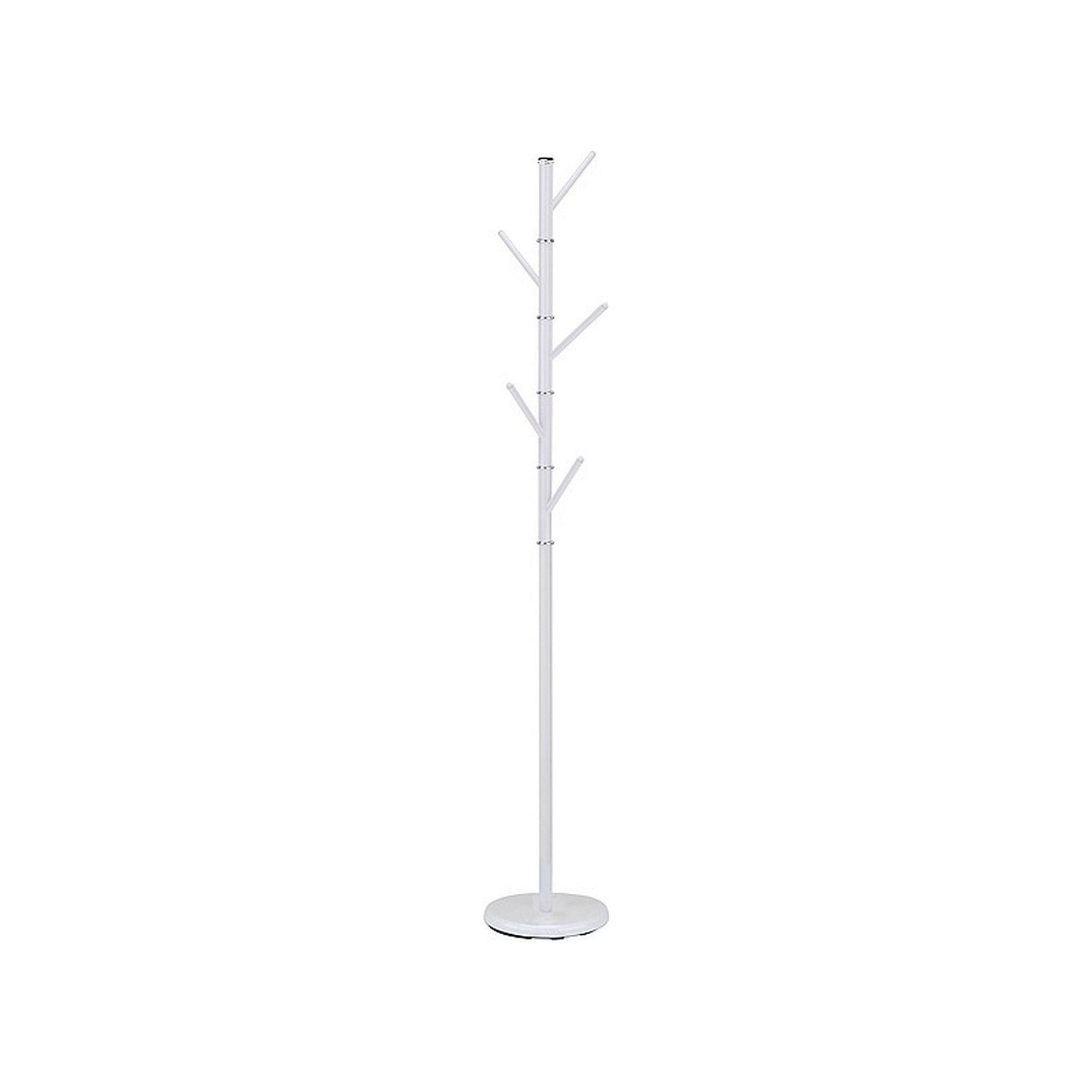 Cuier pom DUKE, alb, metal, 28x175 cm