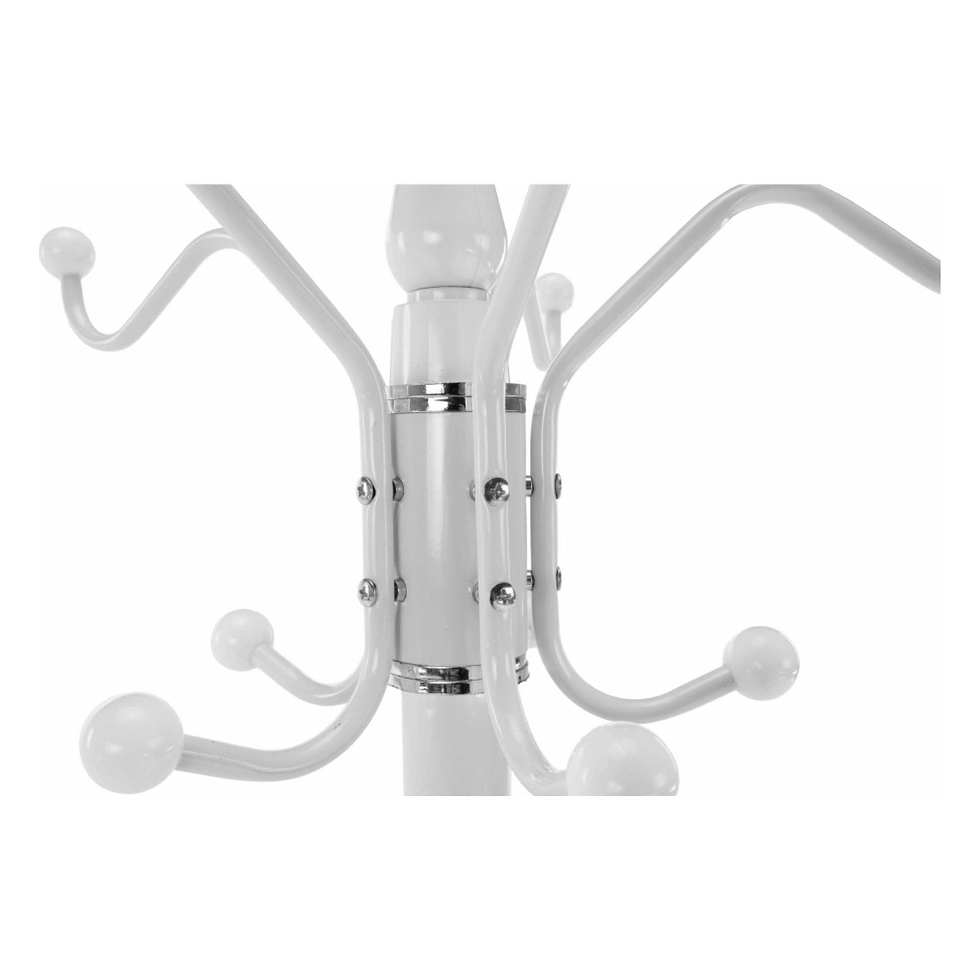 Cuier pom ELOS, alb, metal/marmura, 37x175 cm