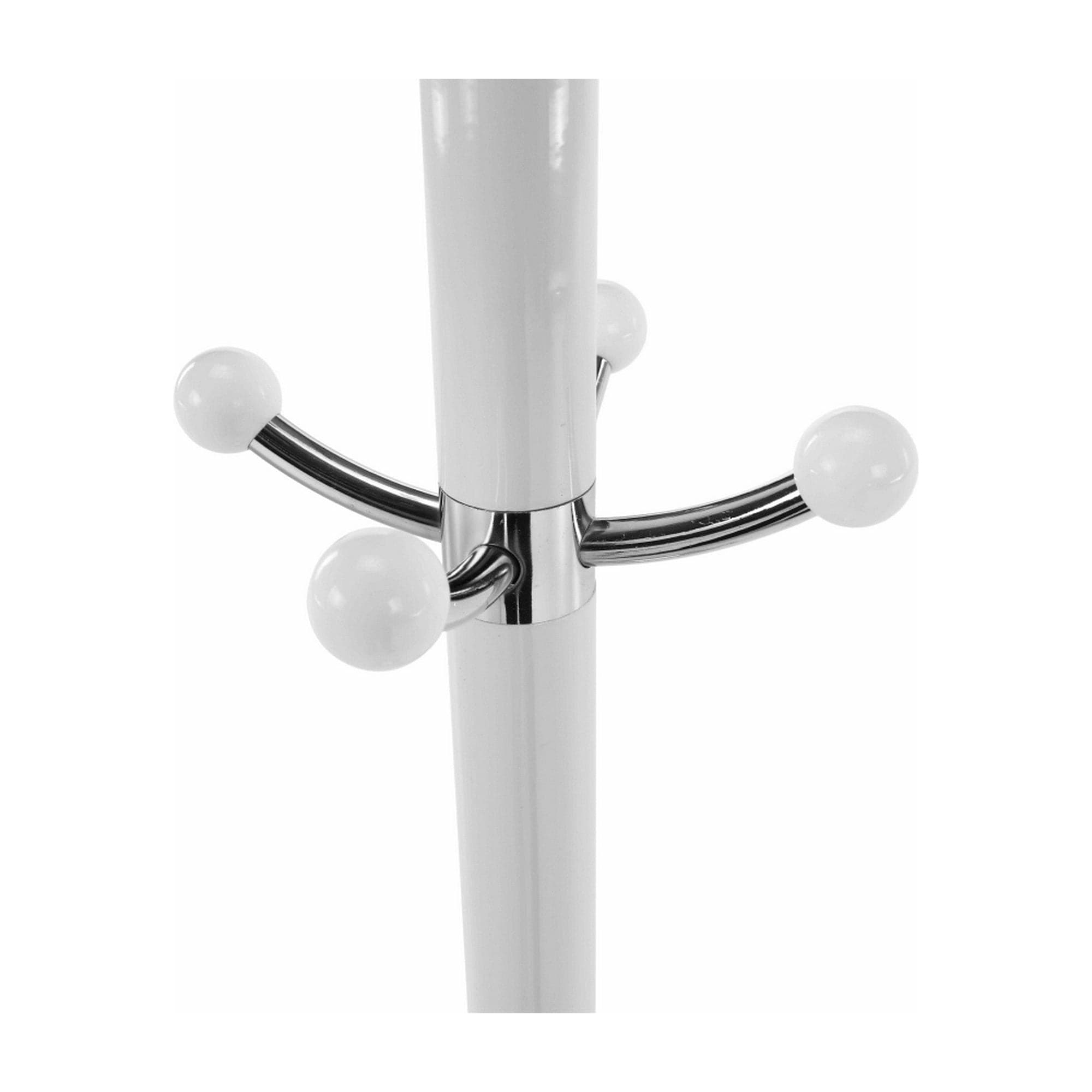 Cuier pom ELOS, alb, metal/marmura, 37x175 cm