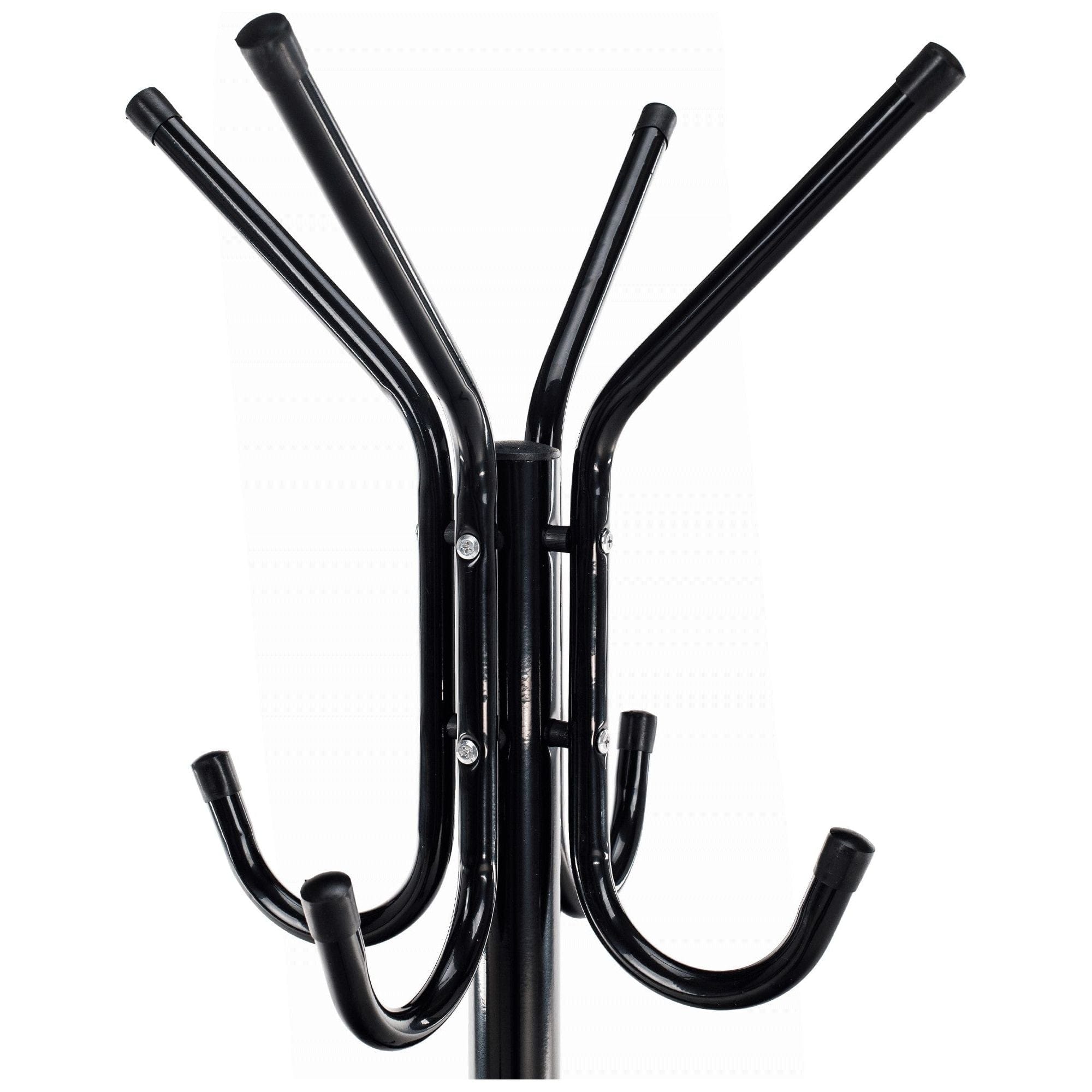 Cuier pom LORIK, negru, metal/plastic, 29x172 cm