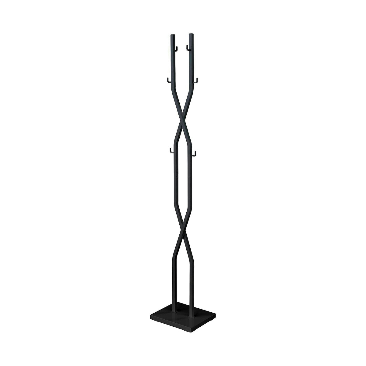 Cuier pom W69, negru, metal, 28x180 cm
