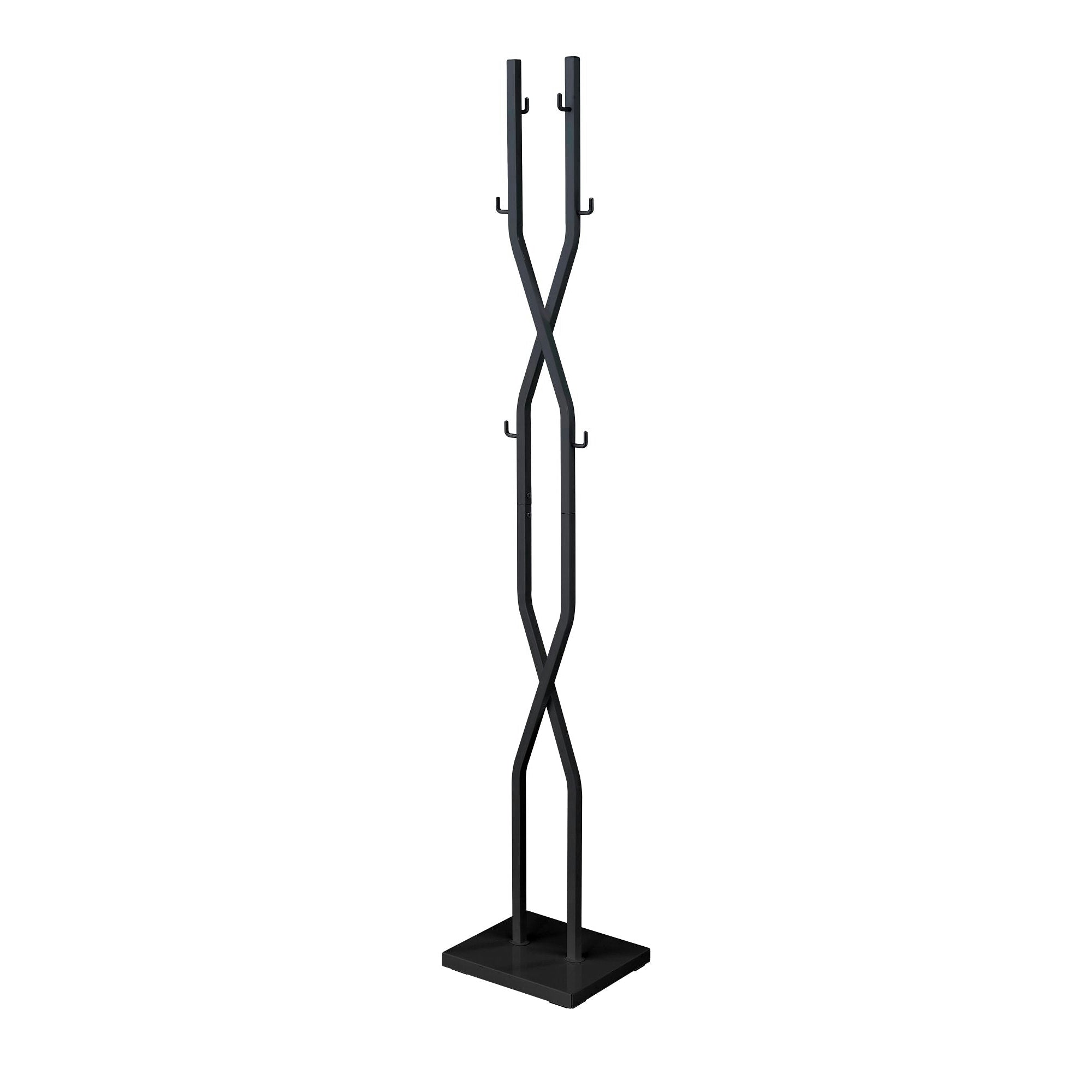 Cuier pom W69, negru, metal, 28x180 cm