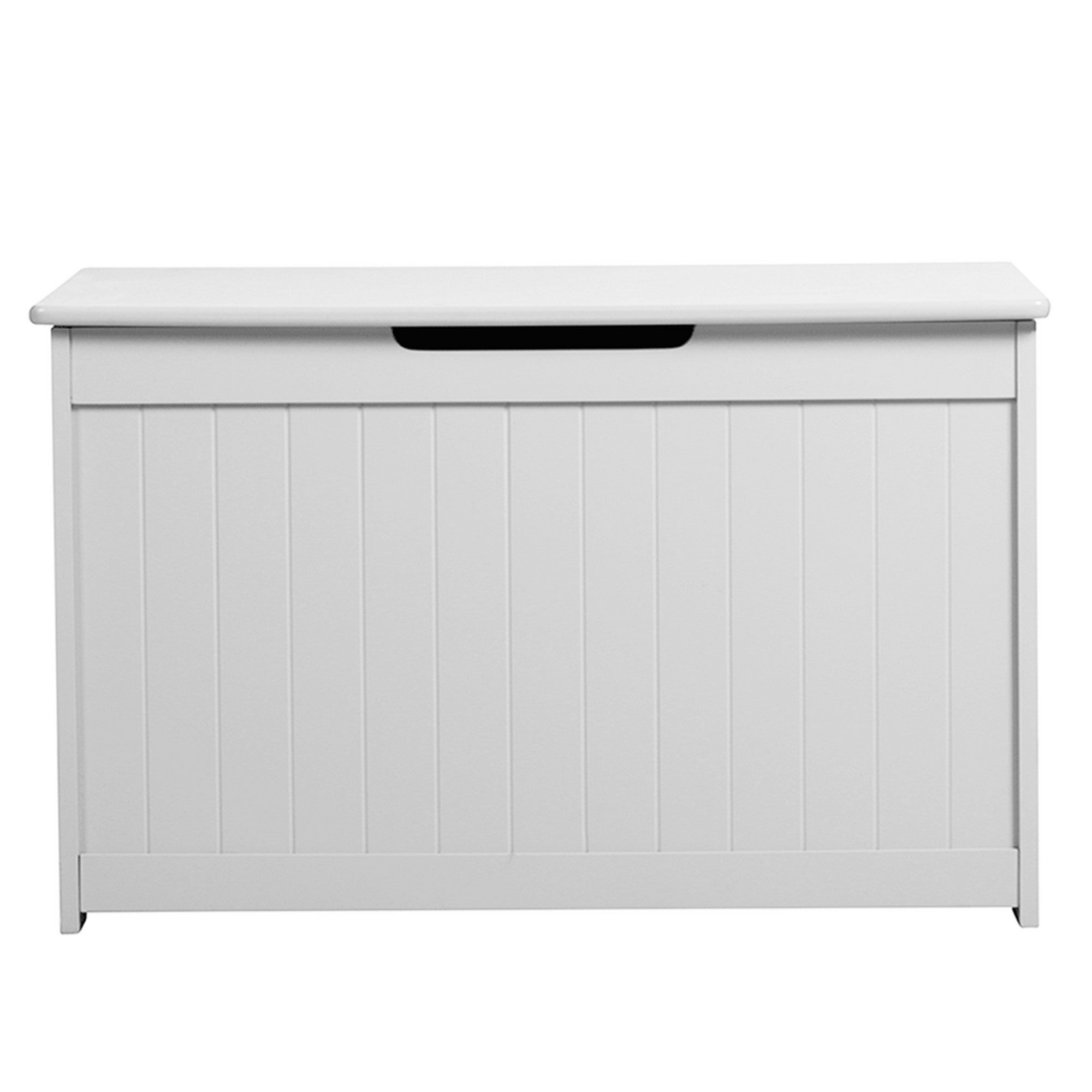 Cutie de depozitare KORDELIA laminat/alb, 80x40x44,5 cm