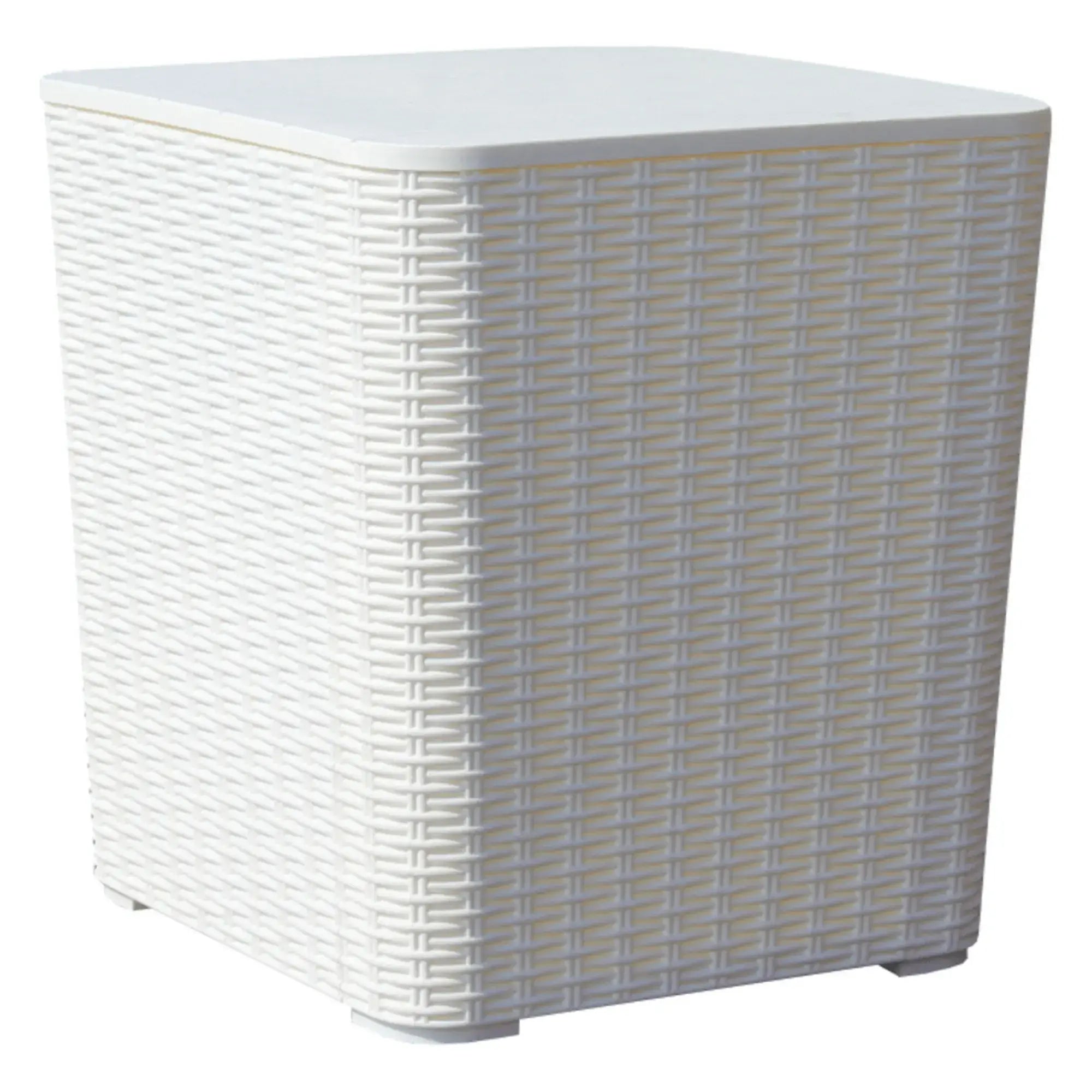 Cutie de depozitare UGUR, plastic/alb, 39x39x42 cm