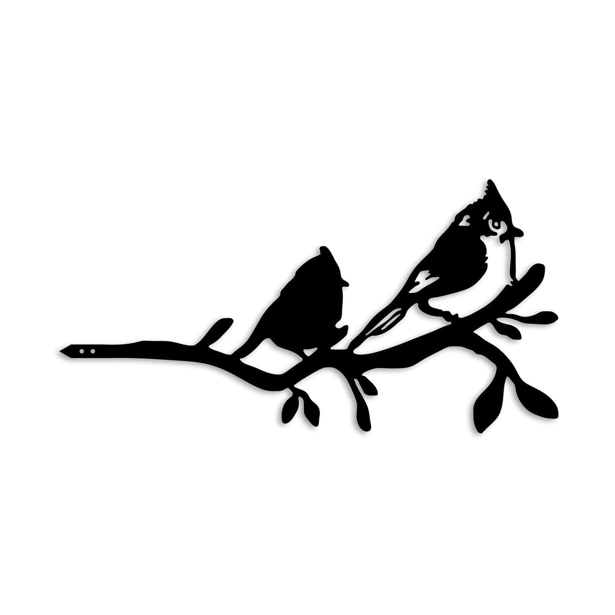 Decoratiune gradina 565TNL1305, negru, metal, 45x23 cm
