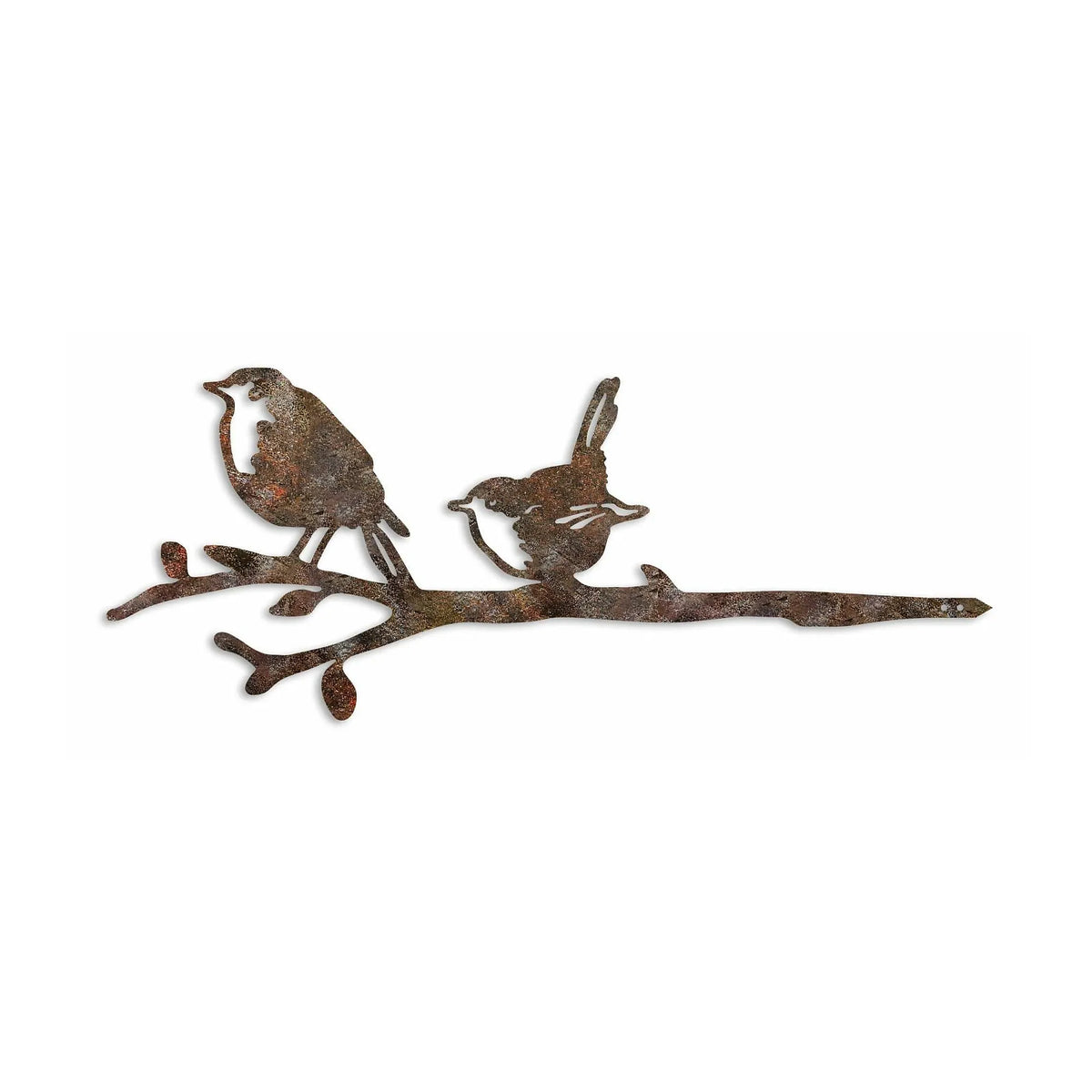Decoratiune gradina 565TNL1311, maro, metal, 55x22 cm