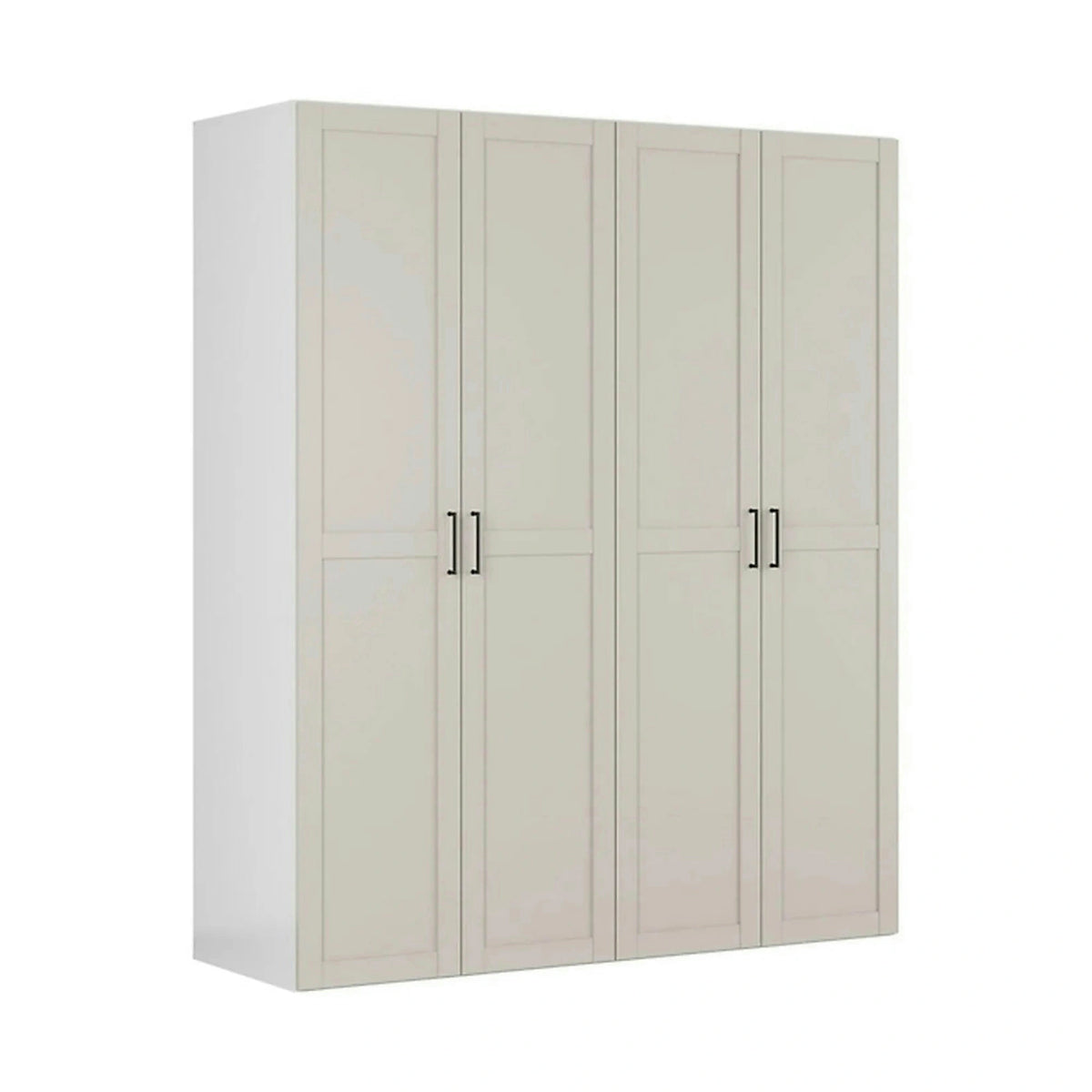 Dressing FLEX, casmir, PAL, cu 4 usi, 200x66x240 cm