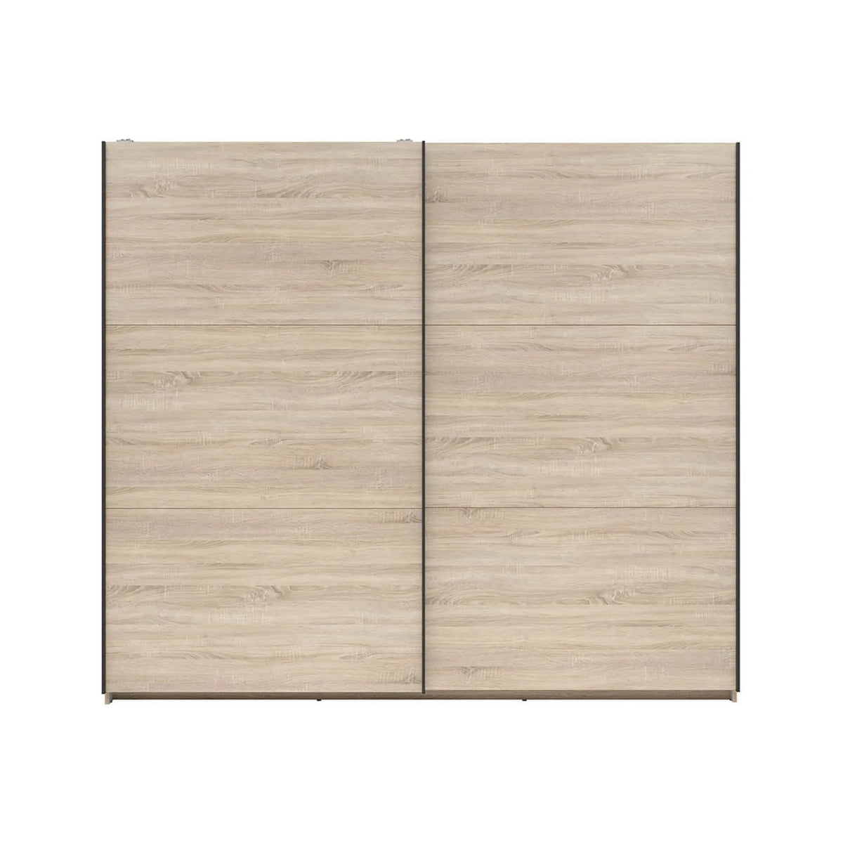Dressing TETRIX, stejar sonoma, PAL, cu 2 usi, 220x60x196 cm
