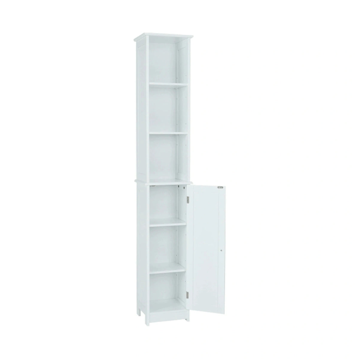 Dulap ATENE TYPUL 1, alb, cu o usa, 30x24x172 cm