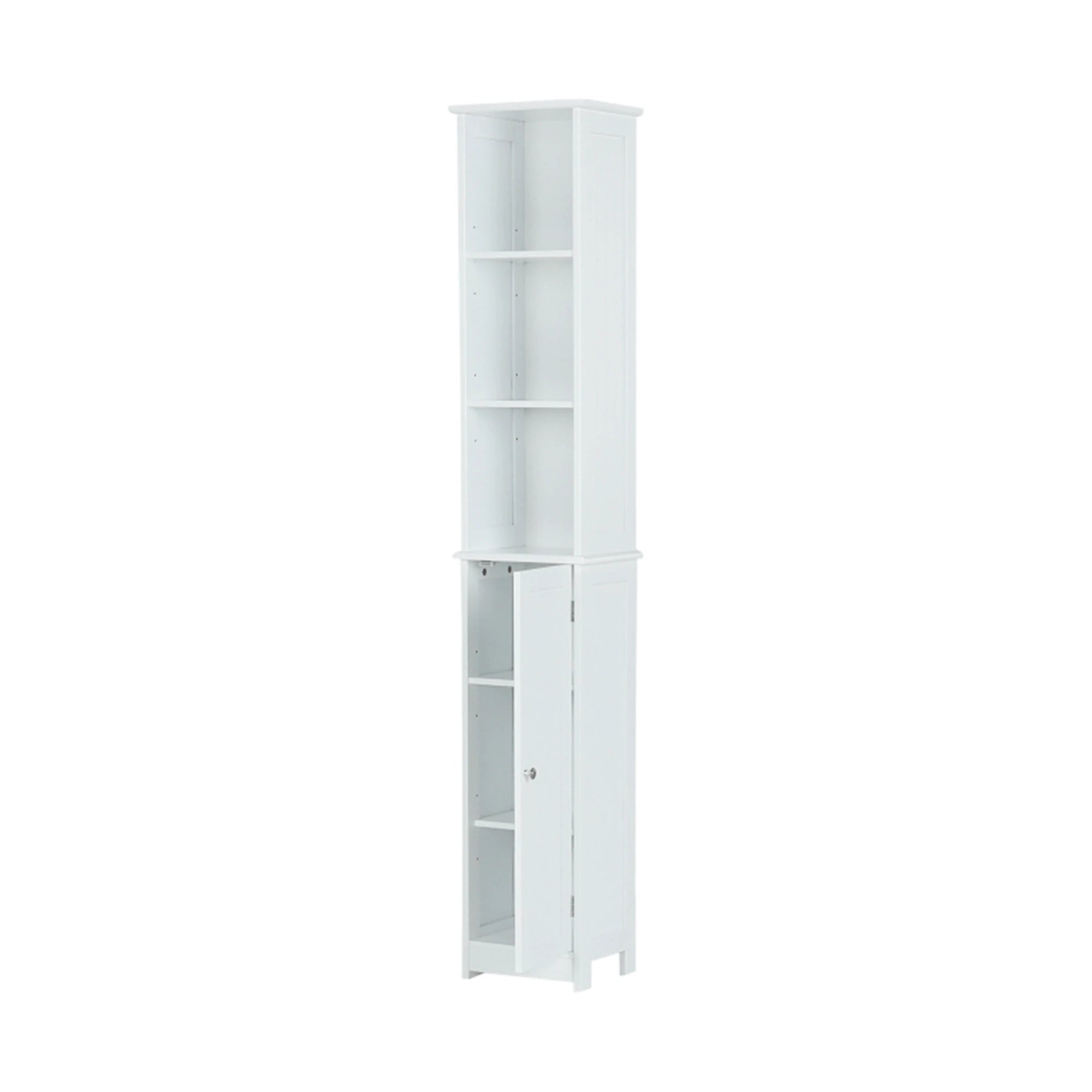 Dulap ATENE TYPUL 1, alb, cu o usa, 30x24x172 cm