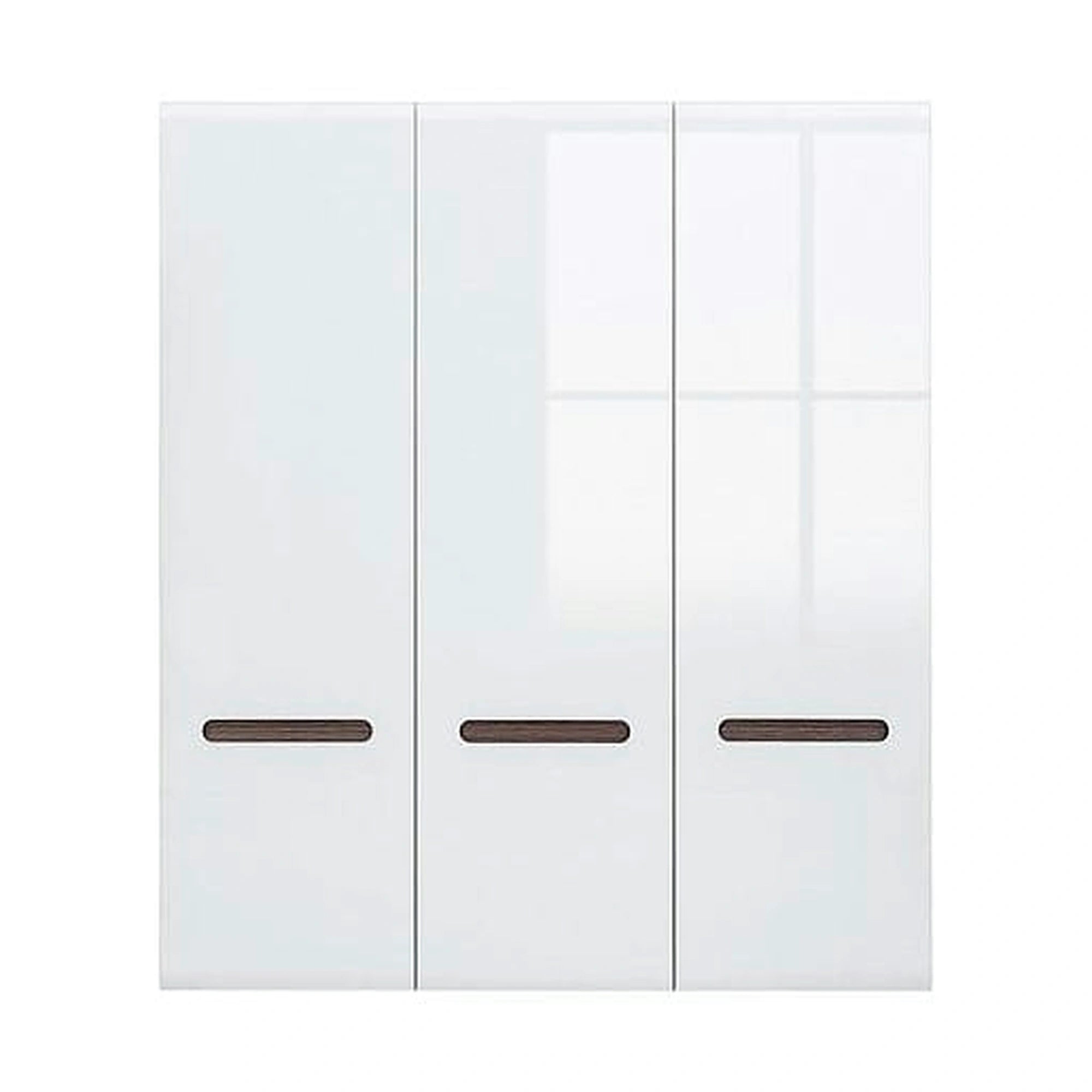 Dulap AZTECA TRIO, alb, cu 3 usi, 180x57x210 cm