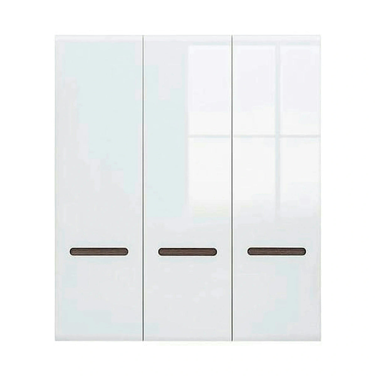 Dulap AZTECA TRIO, alb, cu 3 usi, 180x57x210 cm
