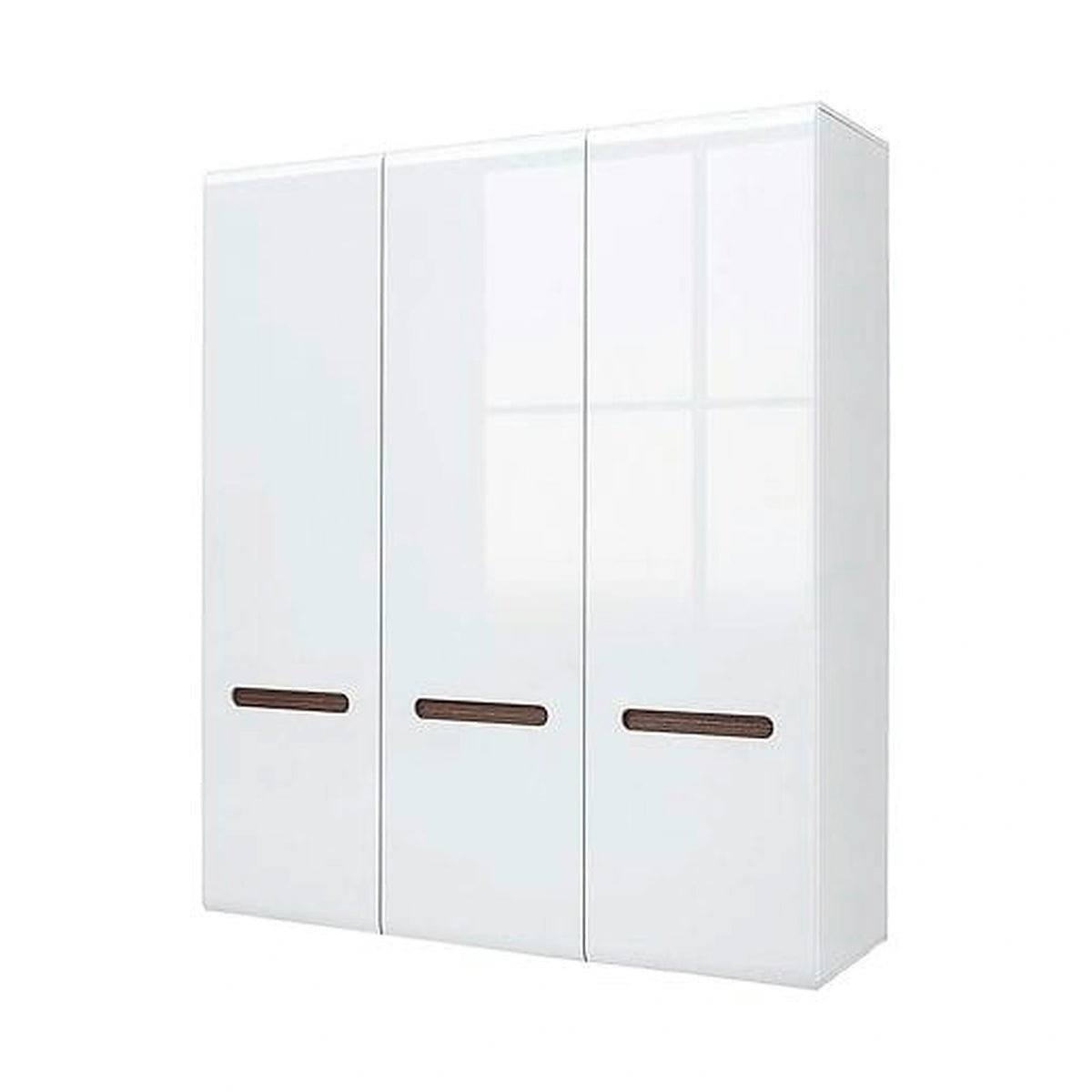 Dulap AZTECA TRIO, alb, cu 3 usi, 180x57x210 cm