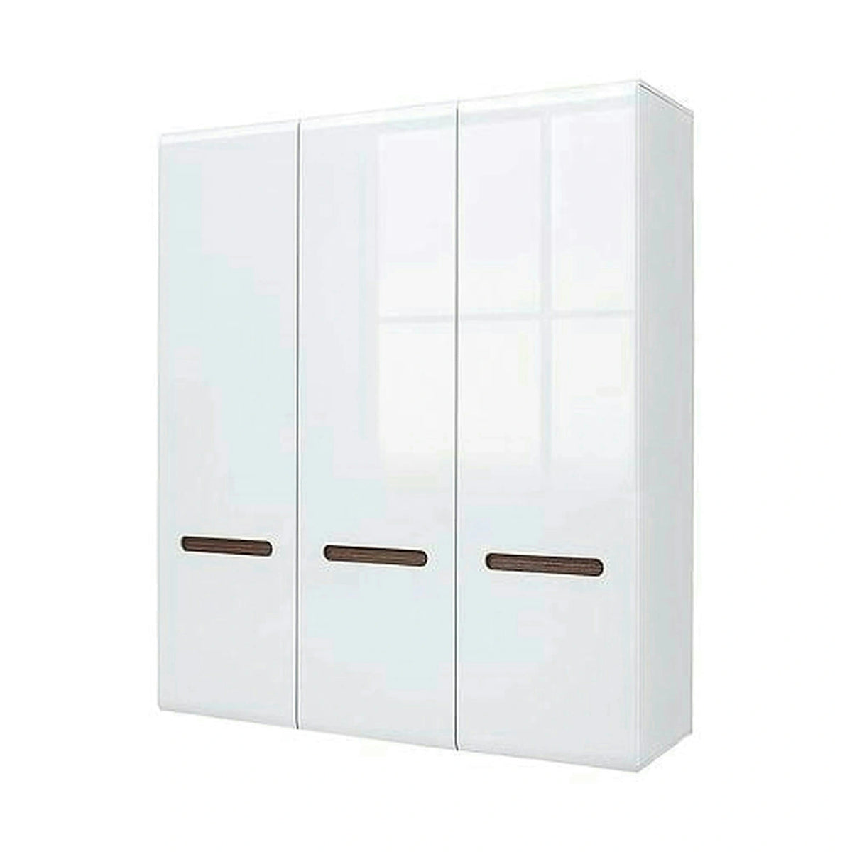 Dulap AZTECA TRIO, alb, cu 3 usi, 180x57x210 cm