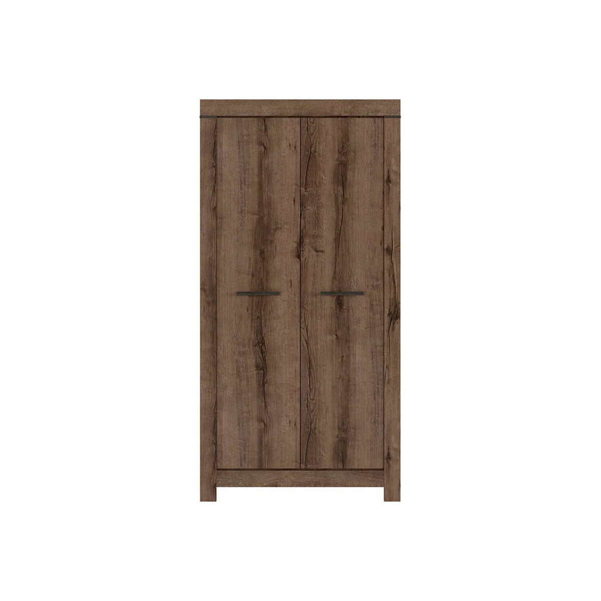 Dulap BALIN, stejar, PAL, cu 2 usi, 98x55x195 cm