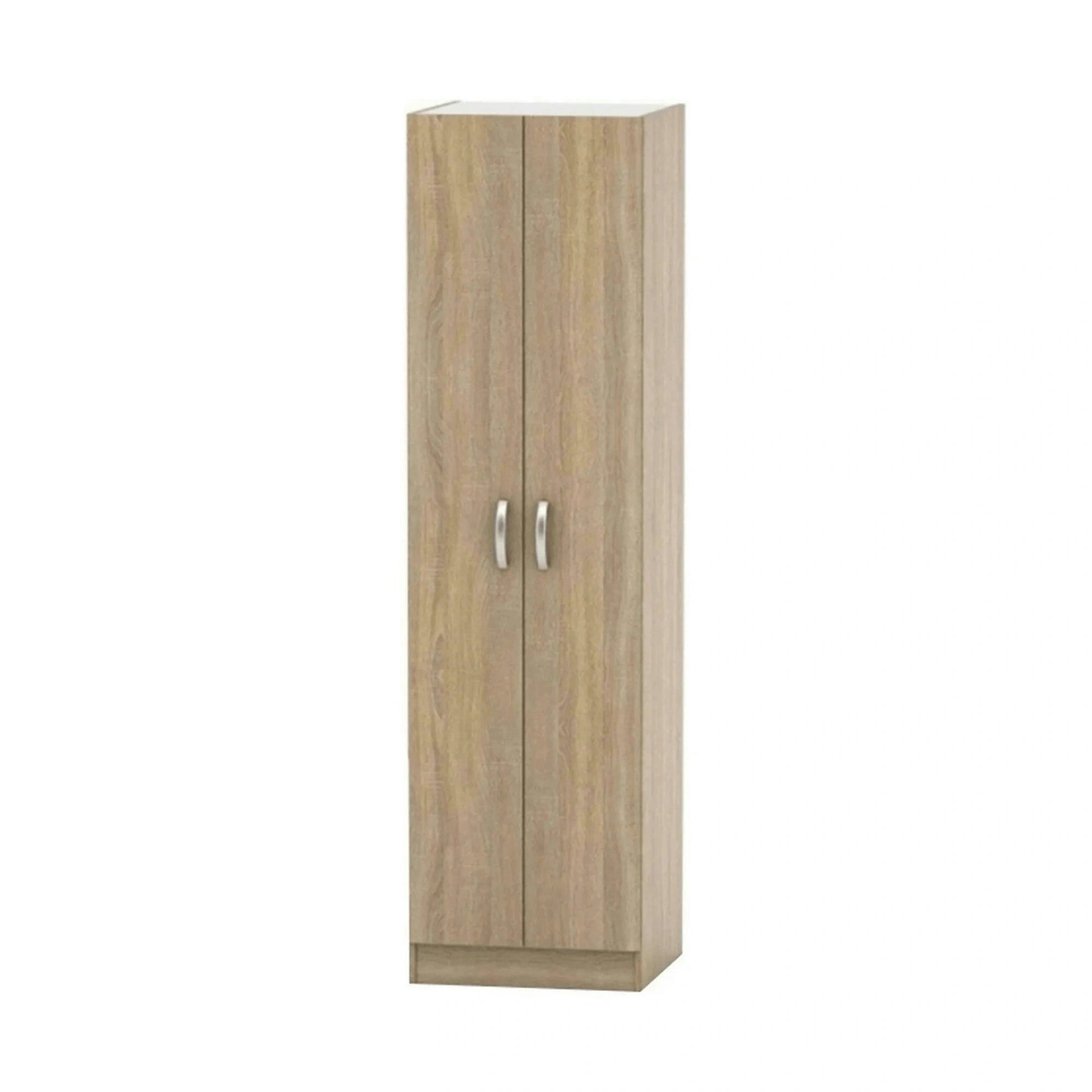 Dulap BETTY 2 BE02-004-00, stejar sonoma, PAL melaminat, cu 2 usi, 60x57x220 cm