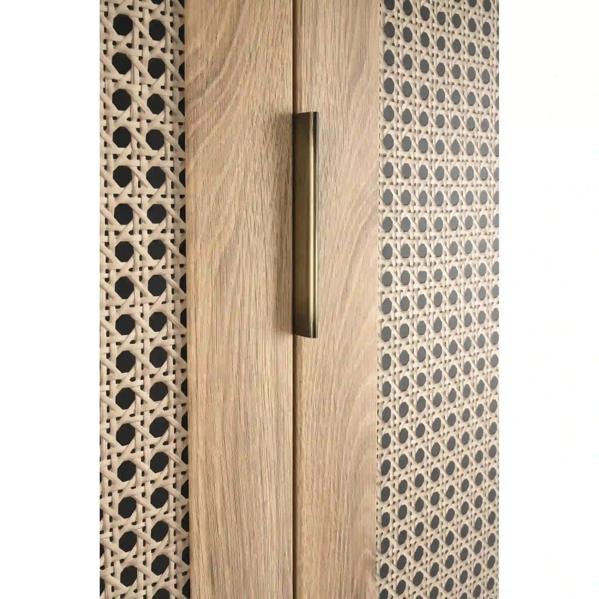 Dulap BORNEO, stejar artisan, cu 2 usi si un sertar, 80x57x200 cm