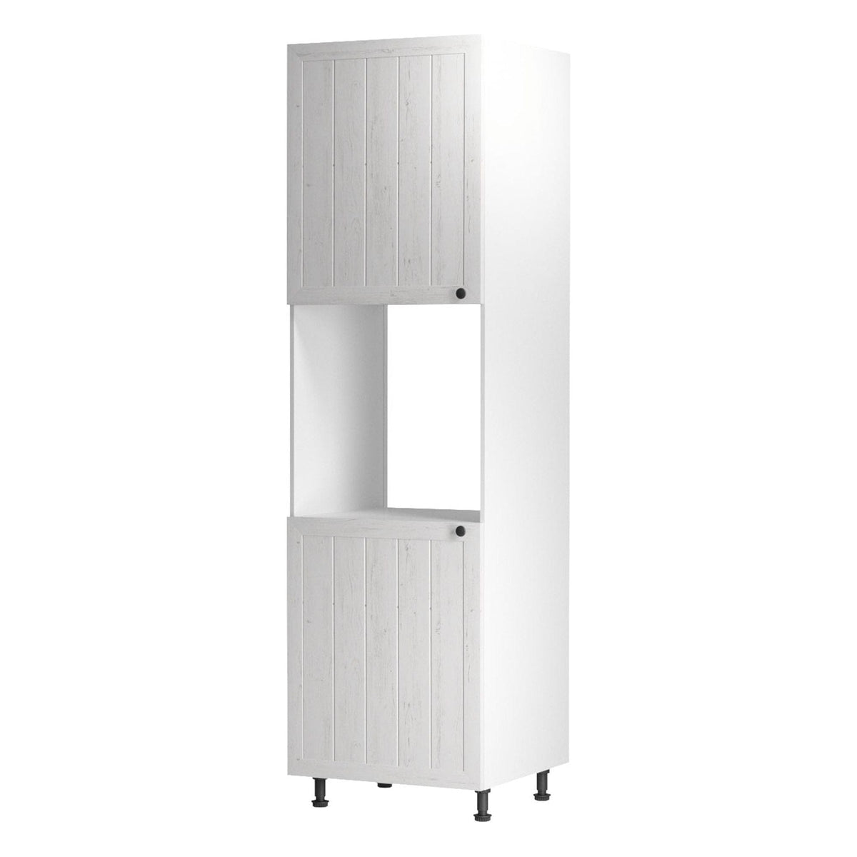 Dulap bucatarie PROVENCE D60P, alb, DTD laminat, 60x58x212 cm