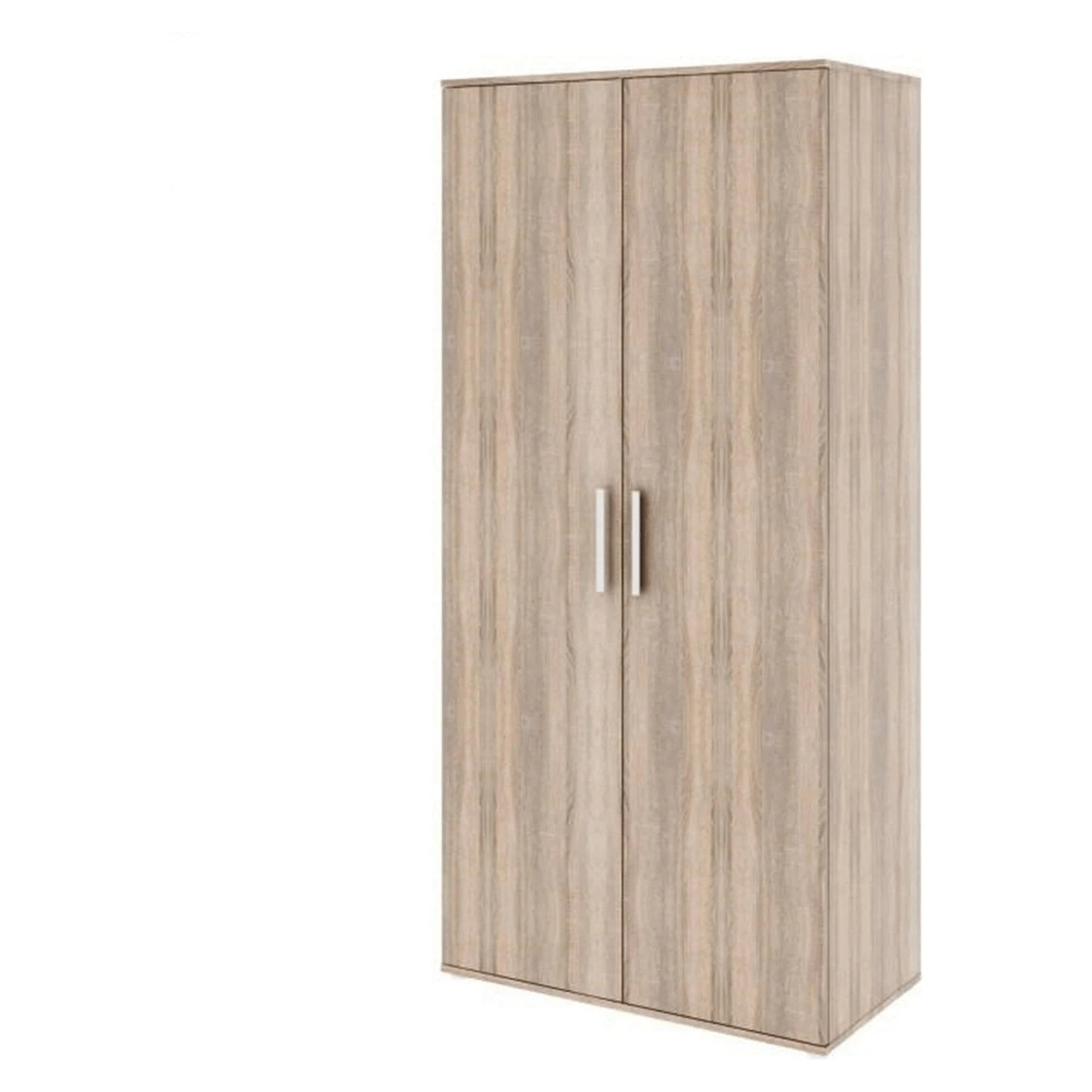 Dulap DUNAJ TIP 2, stejar sonoma, DTD laminat, cu 2 usi, 90x47x191 cm