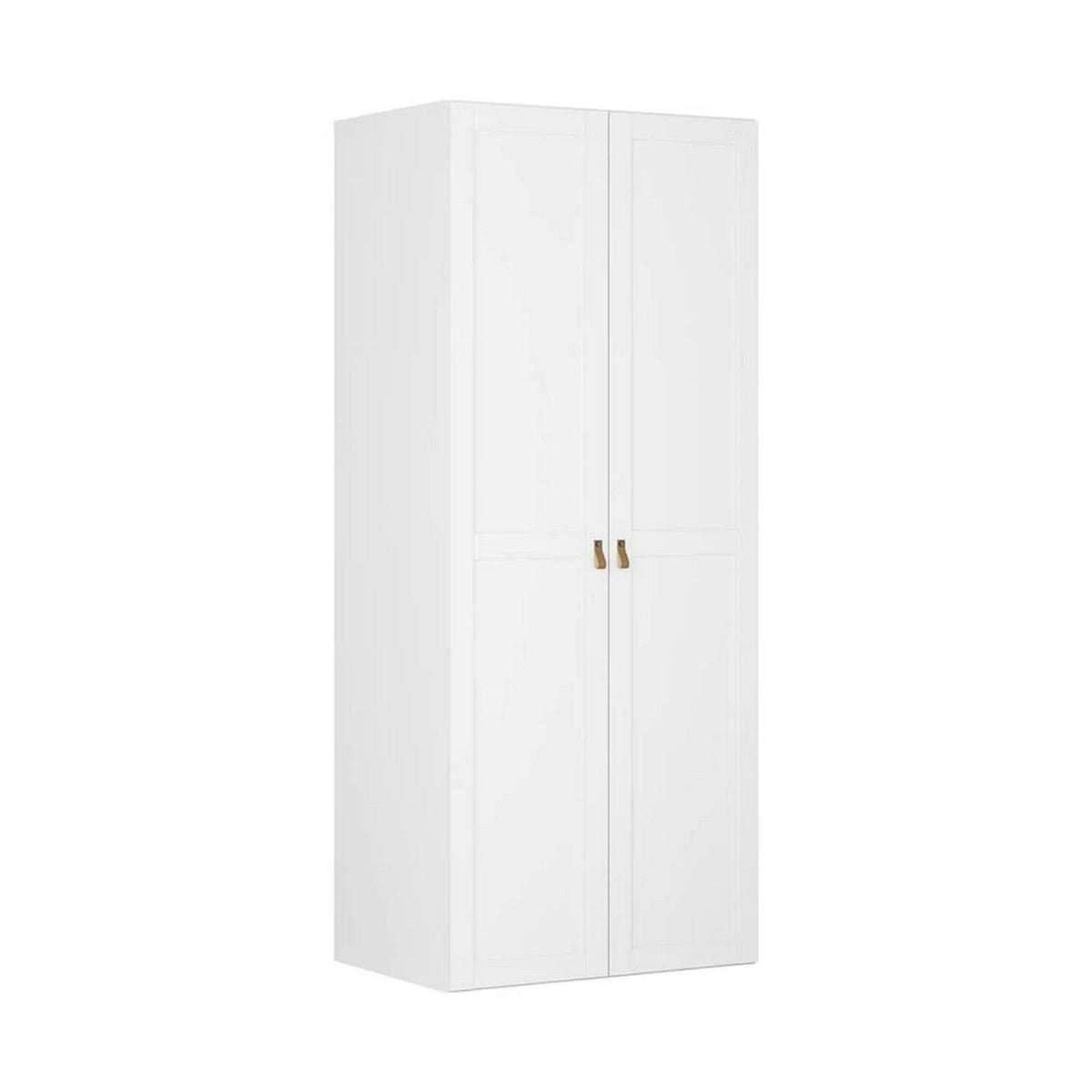 Dulap FLEX, alb, PAL, cu 2 usi, 100x66x240 cm