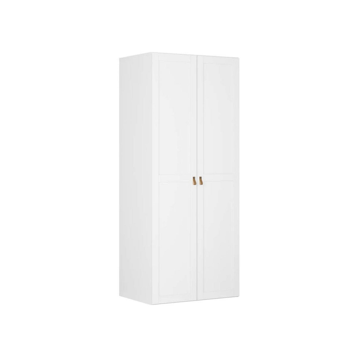 Dulap FLEX, alb, PAL, cu 2 usi, 100x66x240 cm