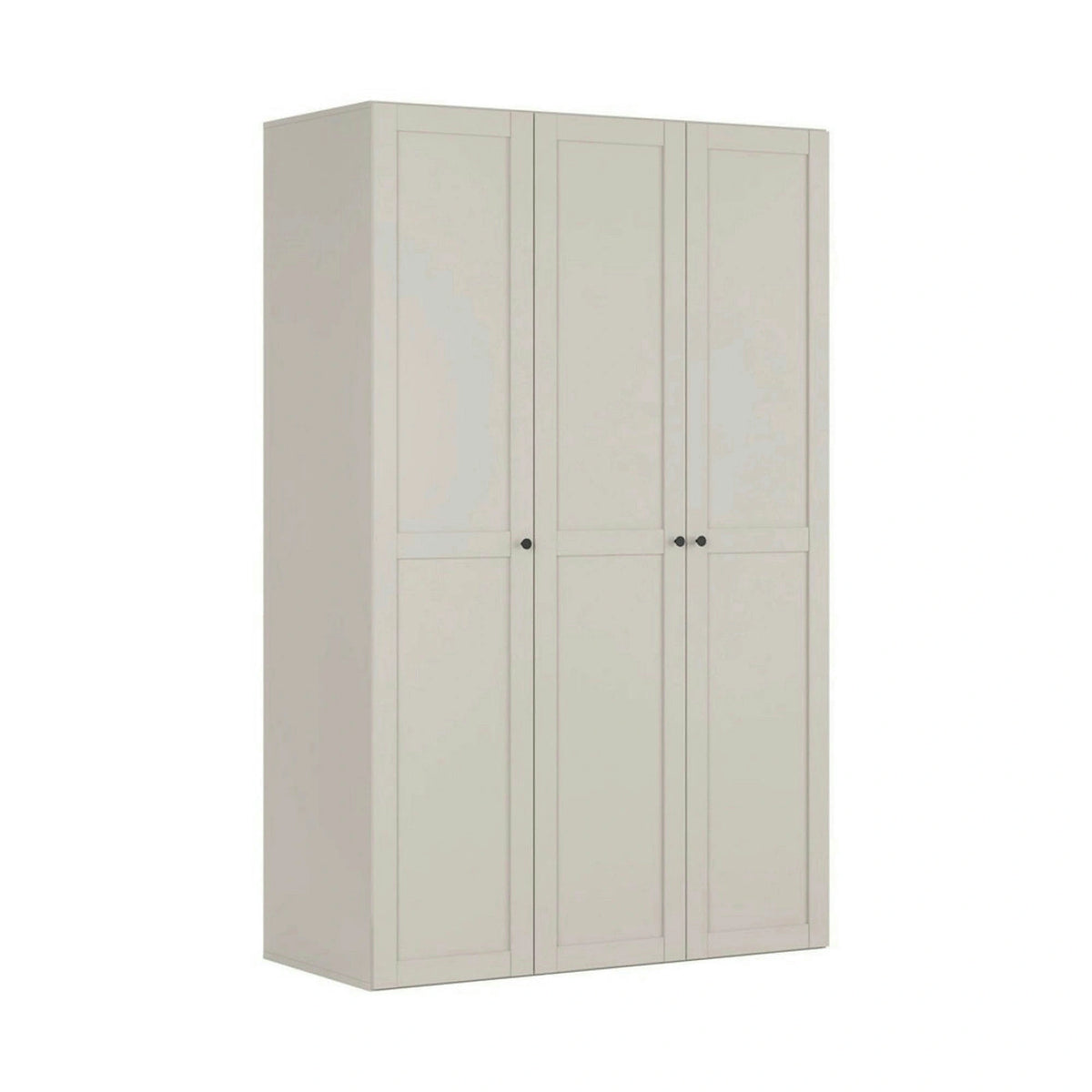 Dulap FLEX, casmir/negru, PAL, cu 3 usi, 150x66x240 cm