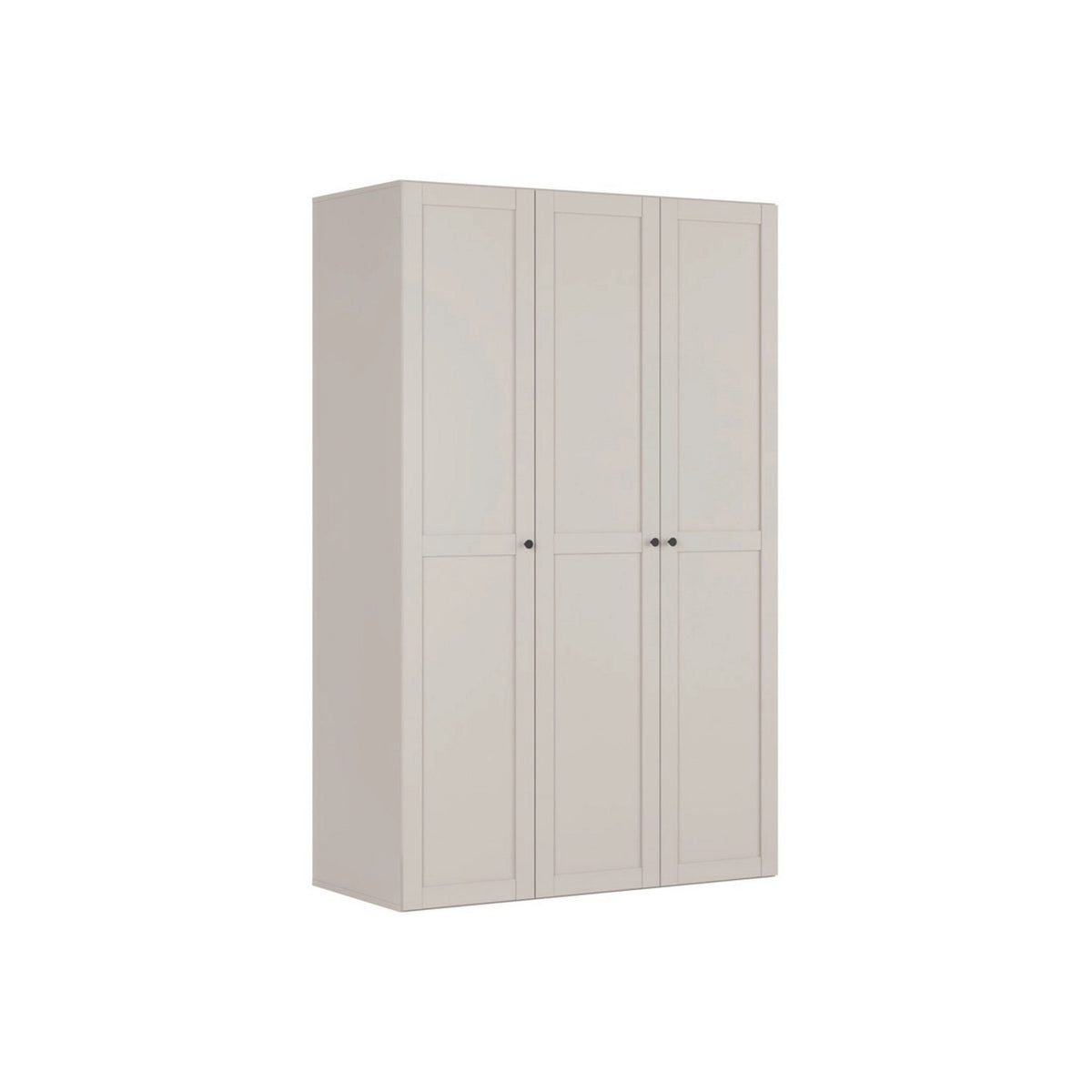 Dulap FLEX, casmir/negru, PAL, cu 3 usi, 150x66x240 cm