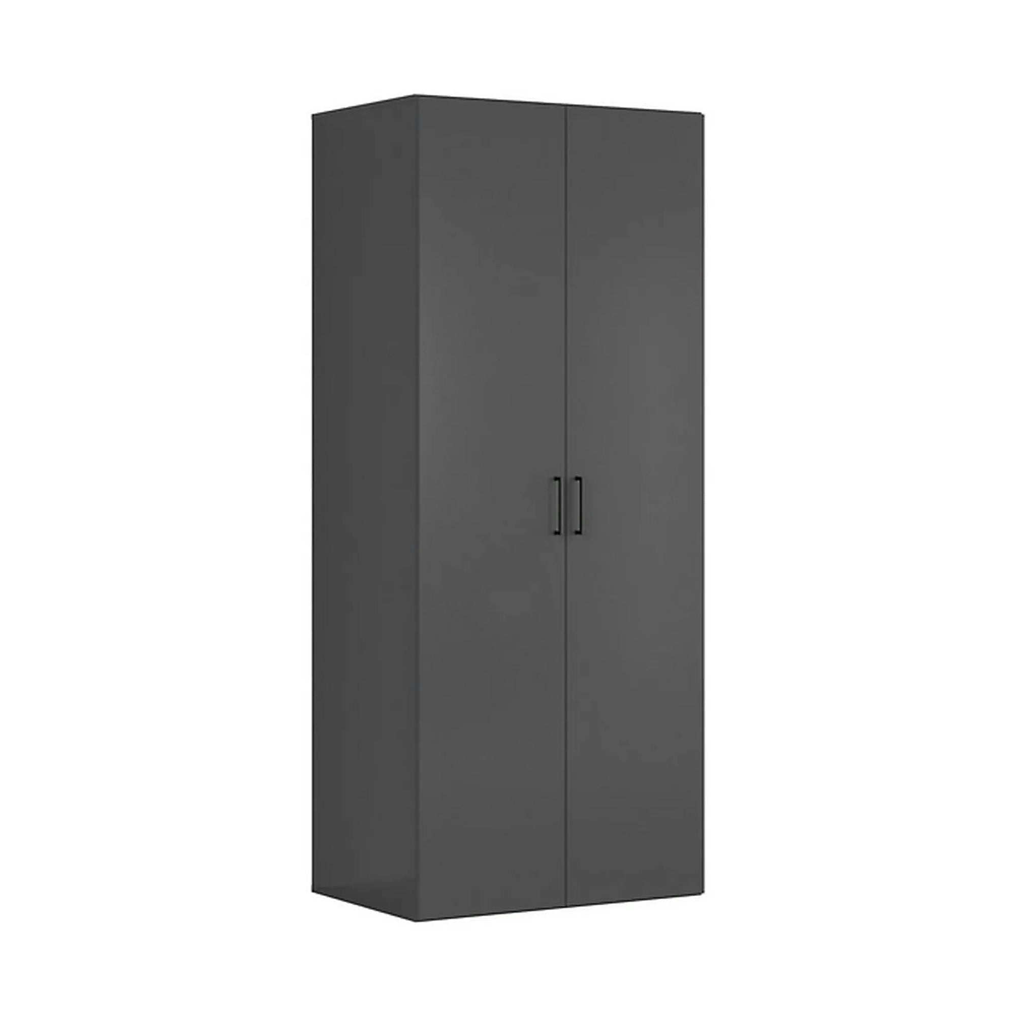 Dulap FLEX, gri grafit, PAL, 100x66x240 cm