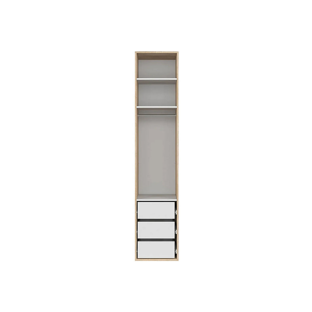 Dulap FLEX, stejar sonoma, PAL, cu o usa, 50x66x240 cm