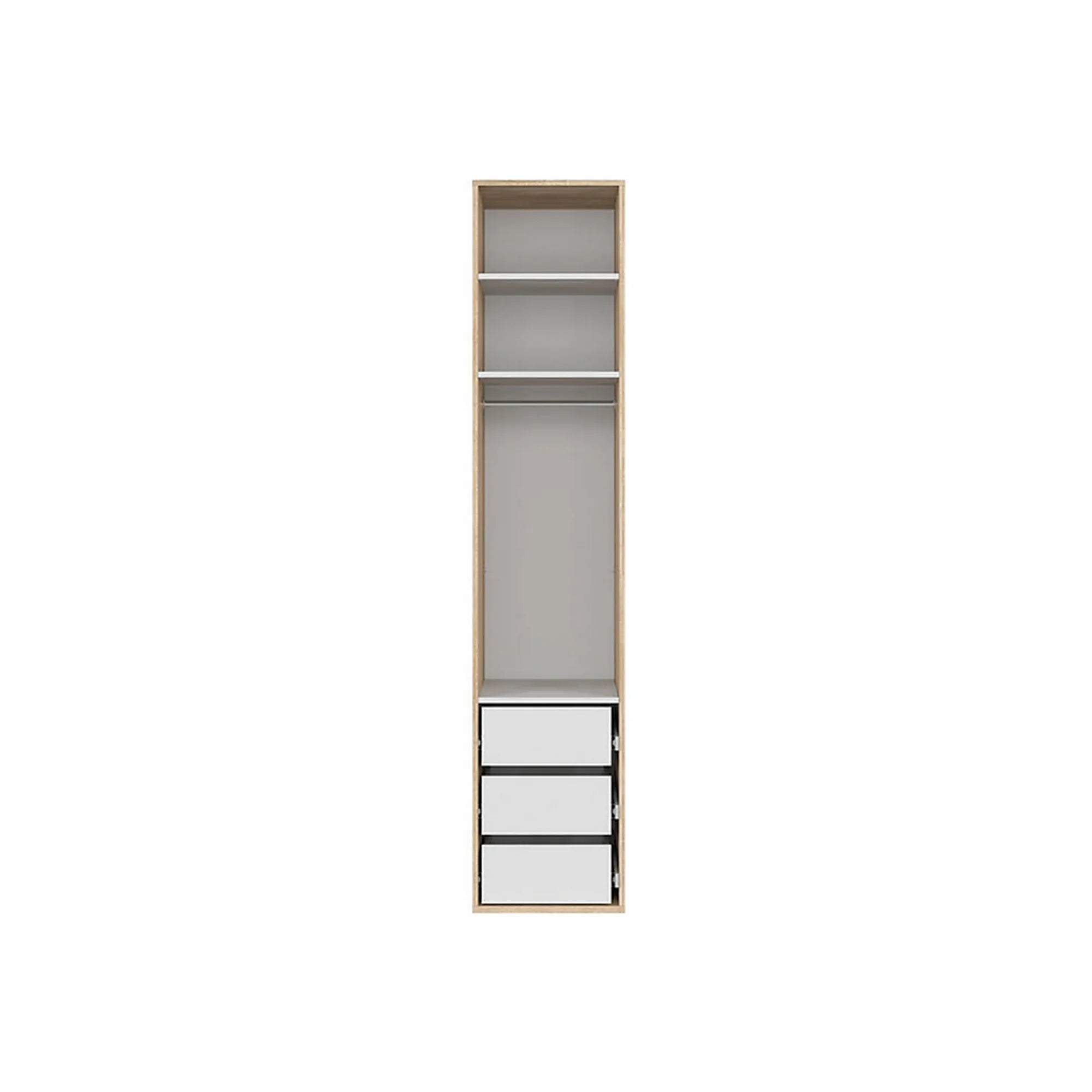 Dulap FLEX, stejar sonoma, PAL, cu o usa, 50x66x240 cm