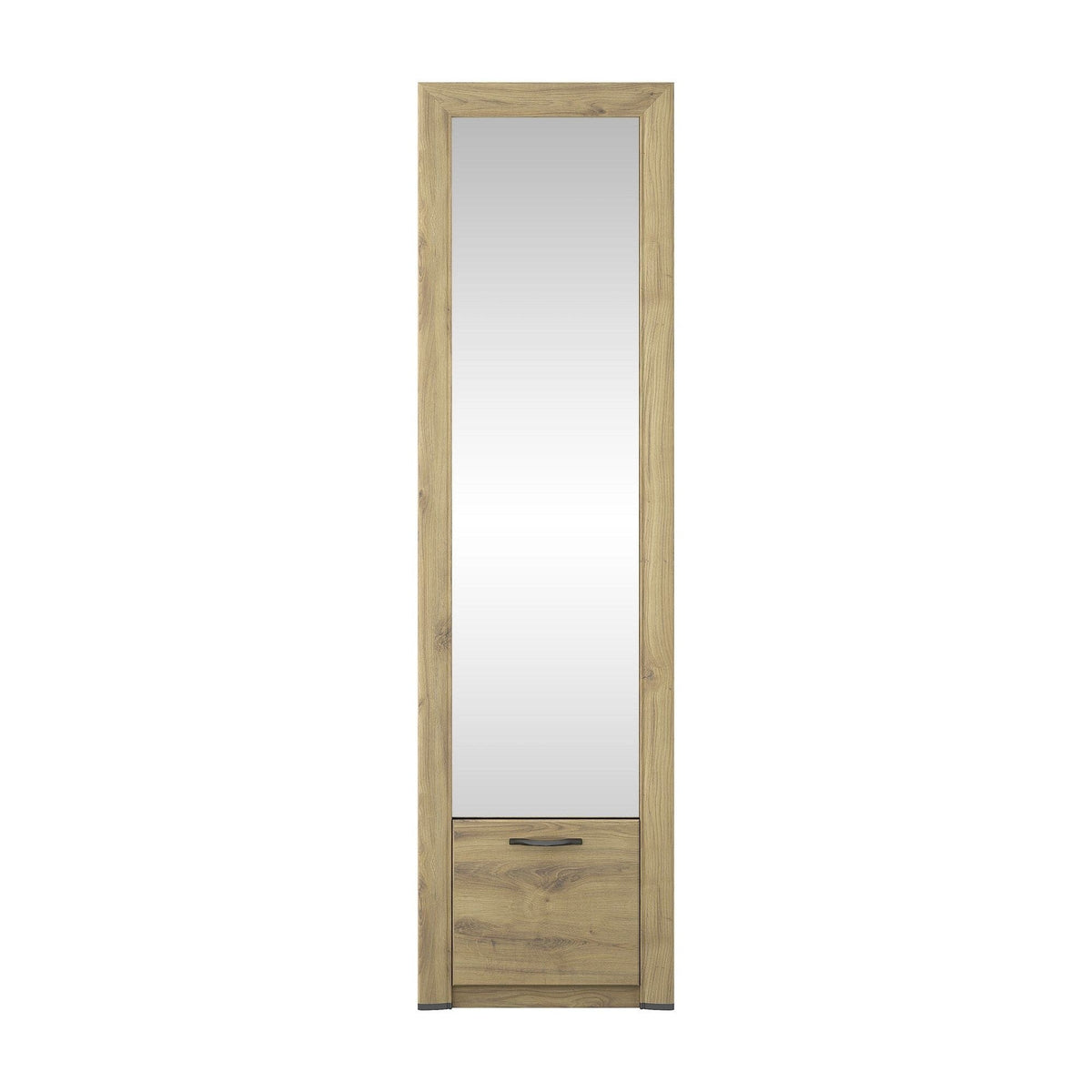 Dulap hol SAPORI, stejar navarra, PAL laminat, 60x36x217 cm