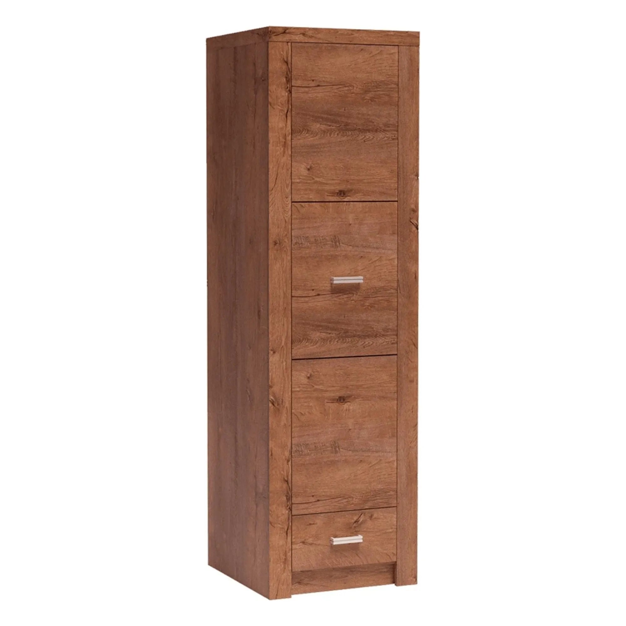 Dulap INFINITY I-02, frasin deschis, PAL melaminat, cu o usa si un sertar, 56x58x192 cm