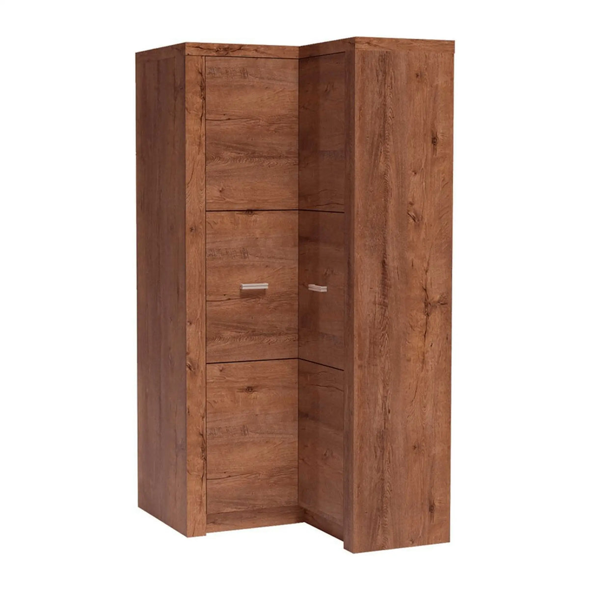Dulap INFINITY I-14, frasin deschis, PAL melaminat, cu 2 usi, 106x58x192 cm