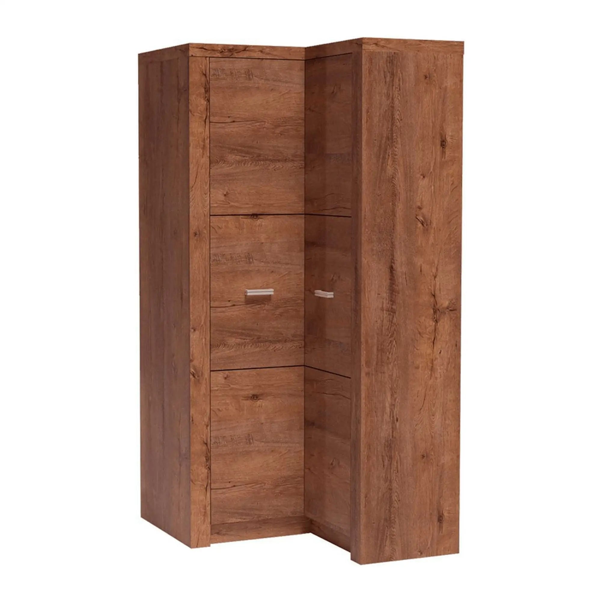 Dulap INFINITY I-14, frasin deschis, PAL melaminat, cu 2 usi, 106x58x192 cm