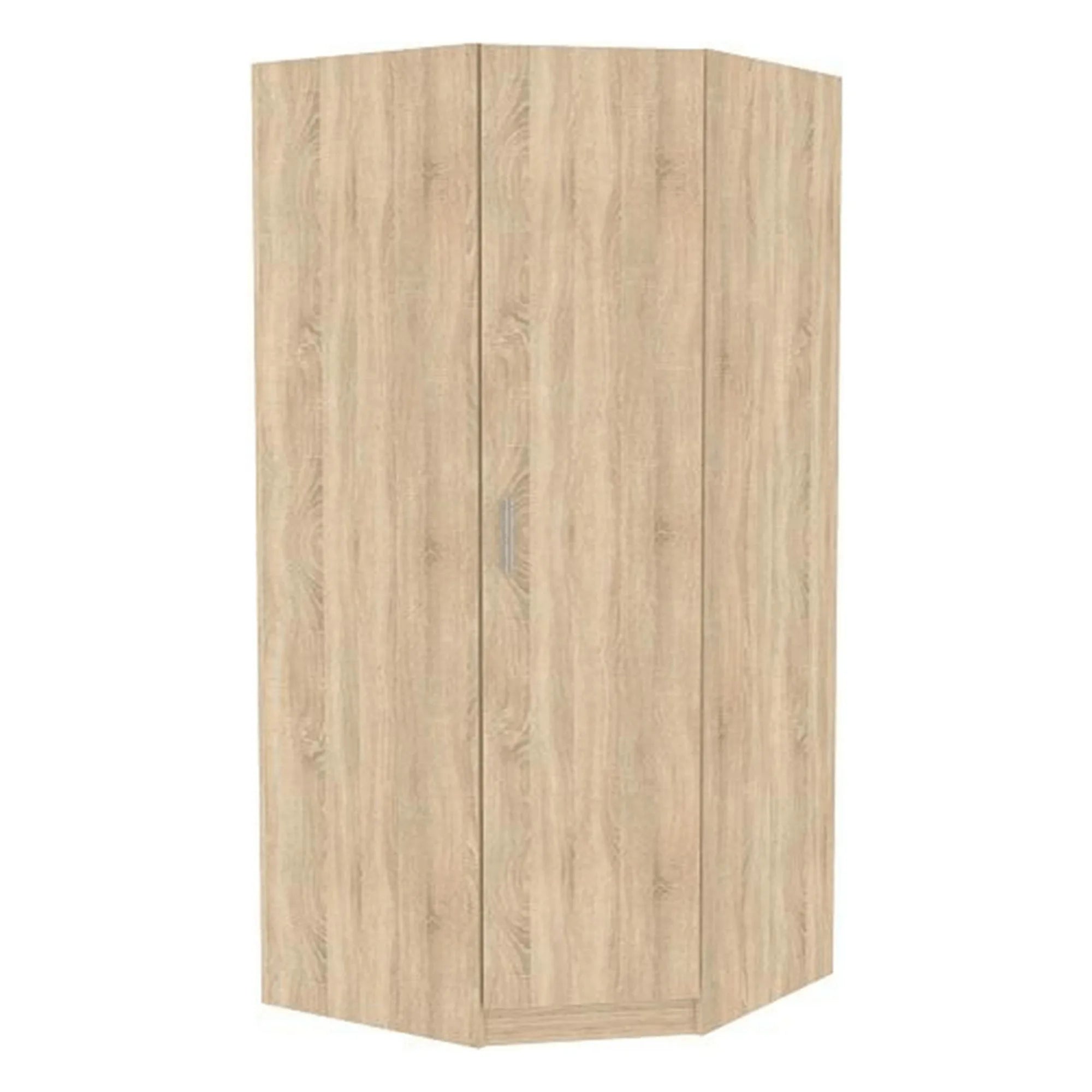 Dulap INVITA TIP 3, stejar sonoma, DTD laminat, cu o usa, 91x91x200 cm