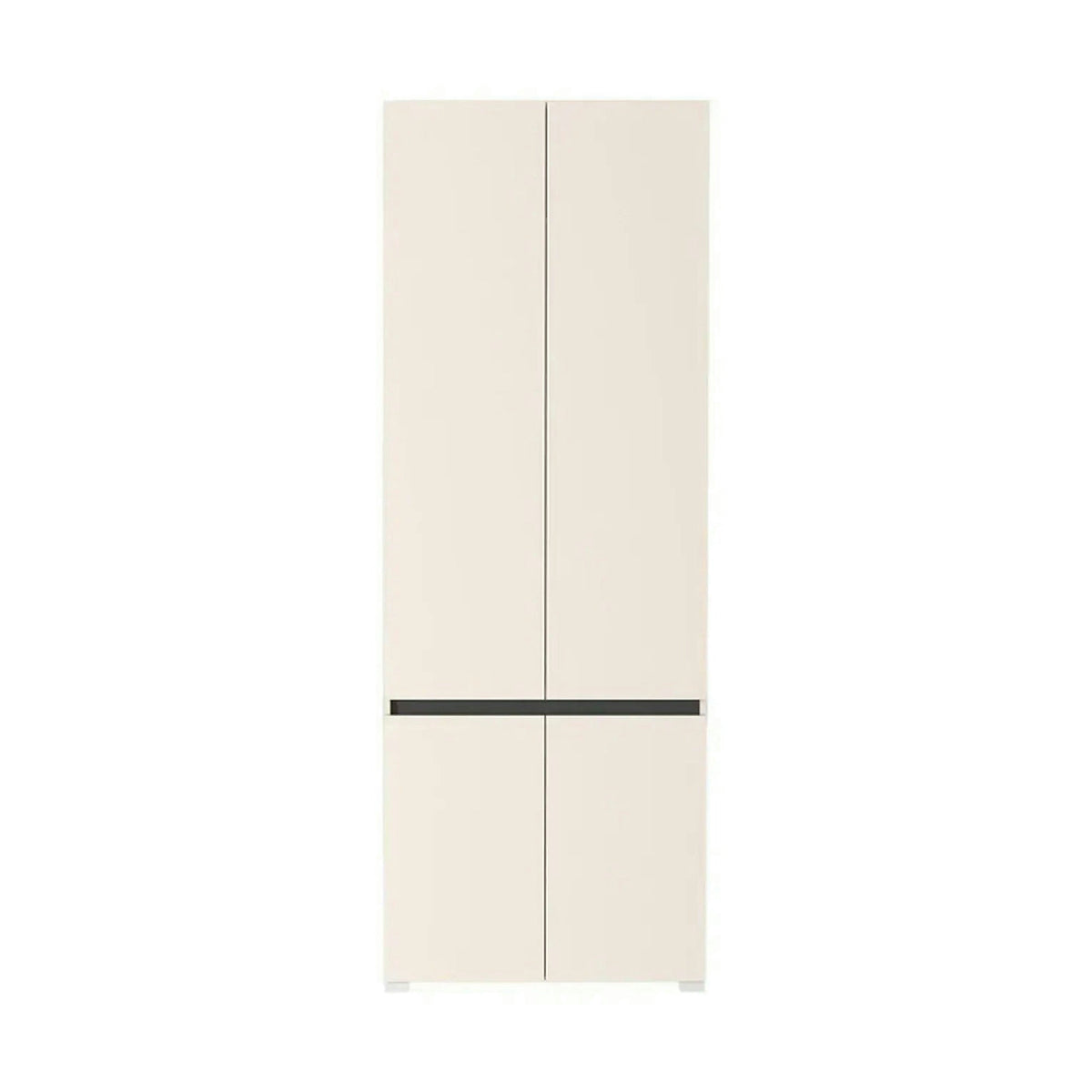 Dulap LONDON 5, casmir/gri antracit, PAL, cu 4 usi, 80x38x220 cm