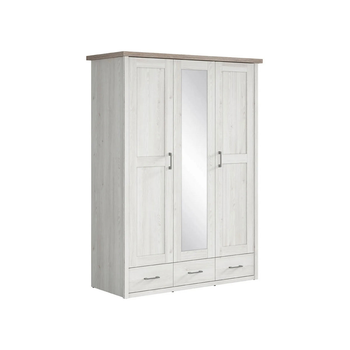 Dulap LUCA JUZI, zada sibiu deschis, PAL laminat, 148x62x201 cm