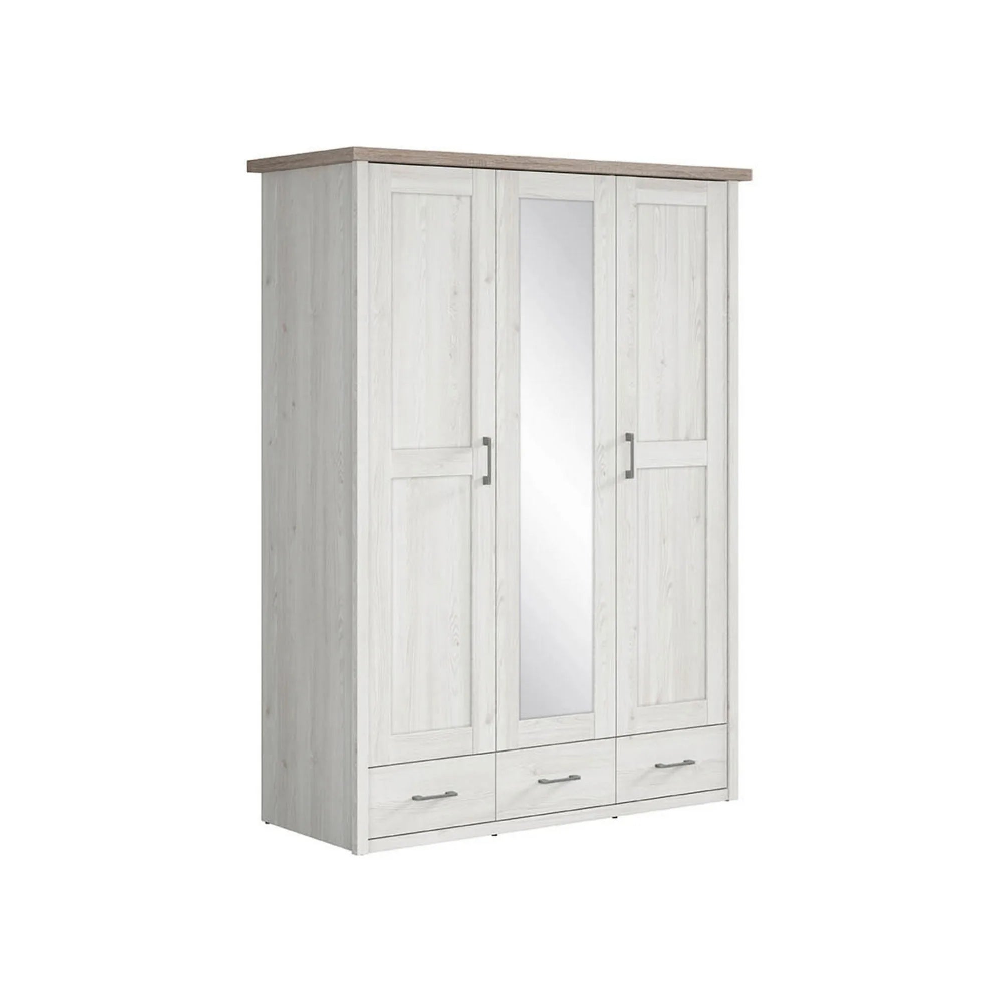 Dulap LUCA JUZI, zada sibiu deschis, PAL laminat, 148x62x201 cm