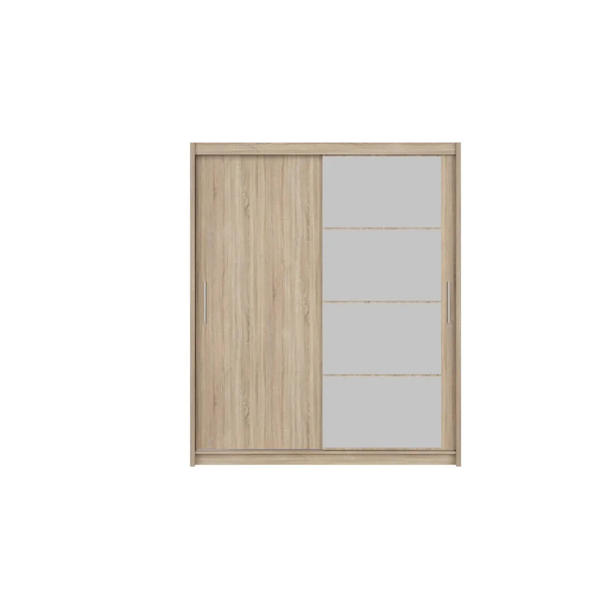 Dulap MARIO 180, stejar sonoma, PAL, cu 2 usi, 180x61x216 cm