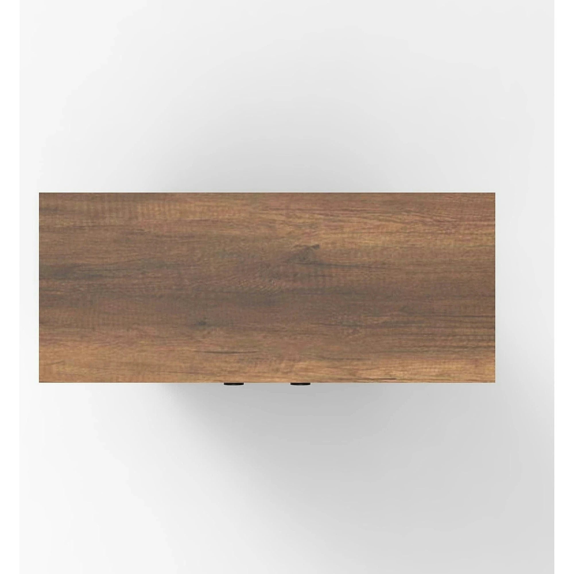 Dulap MN06-BA, nuc/gri, PAL melaminat/metal, cu 8 usi, 96x40x179 cm