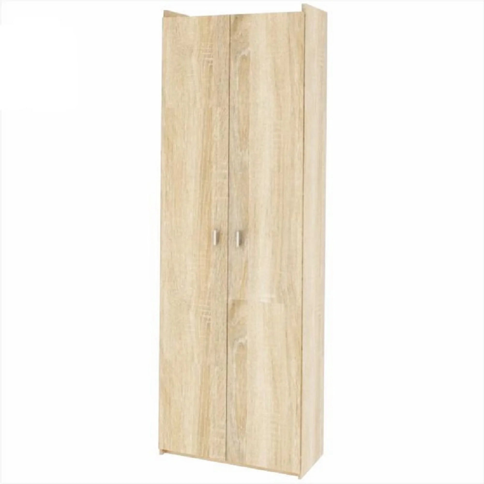Dulap NATALI TYP 2, stejar sonoma, PAL melaminat, cu 2 usi, 64x32x190 cm