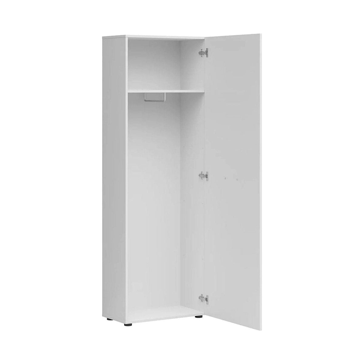 Dulap NENO, alb, PAL, cu o usa, 60x32x179 cm