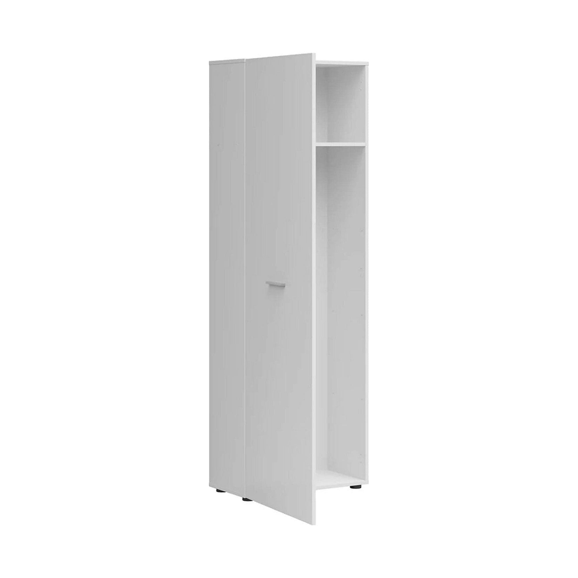 Dulap NENO, alb, PAL, cu o usa, 60x32x179 cm