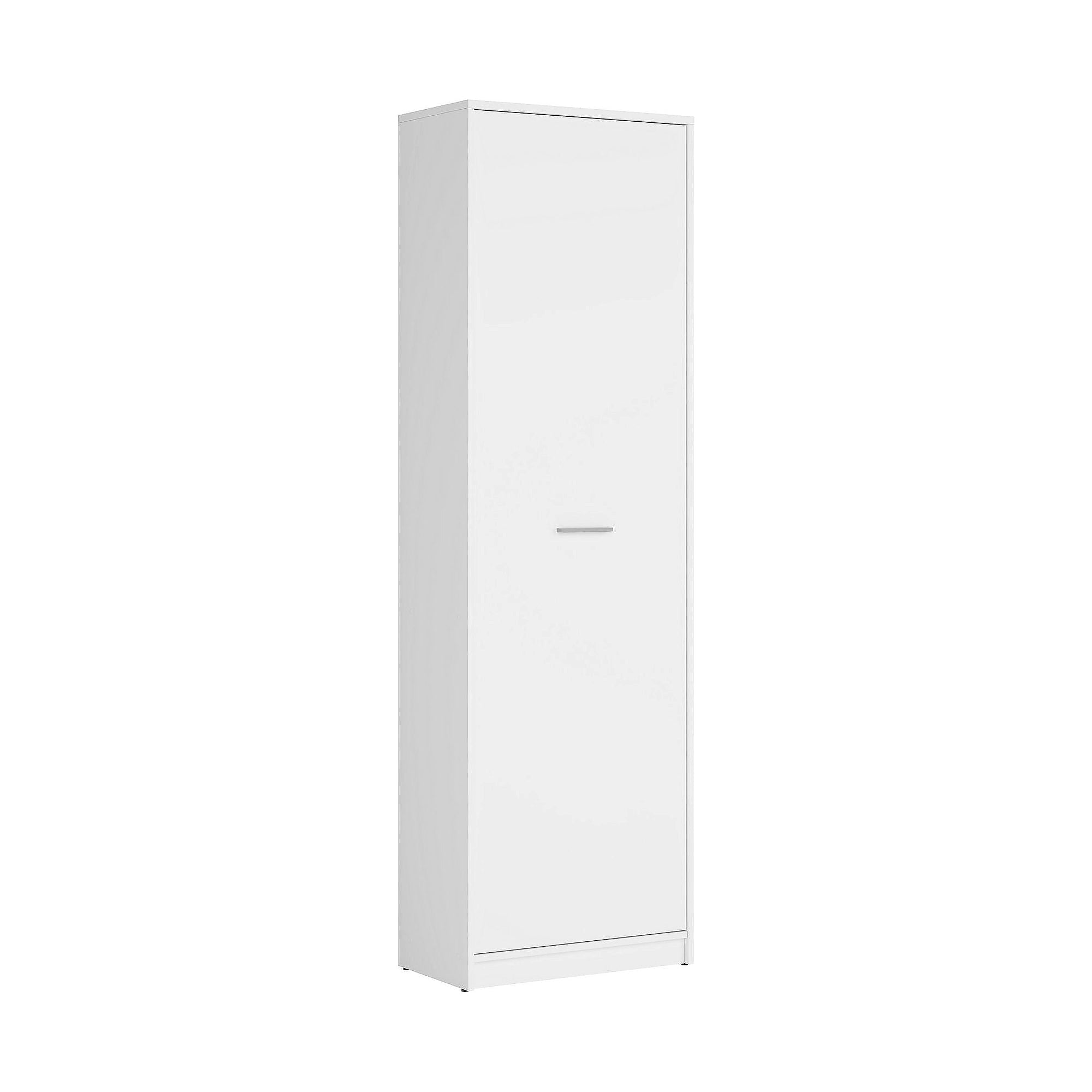 Dulap NEPO PLUS, alb, PAL, cu o usa, 60x34x197 cm